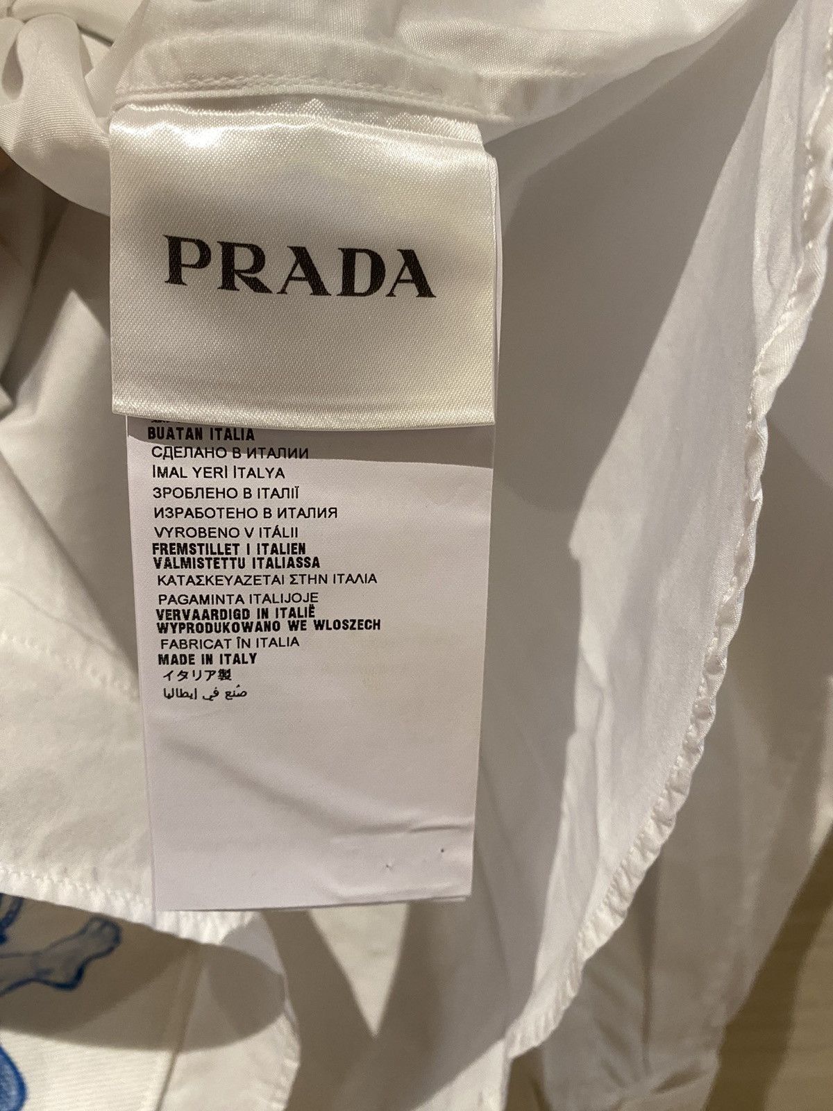 Prada Prada FW2016 Important Ones long sleeves shirt Size US XS / EU 42 / 0 - 7 Thumbnail