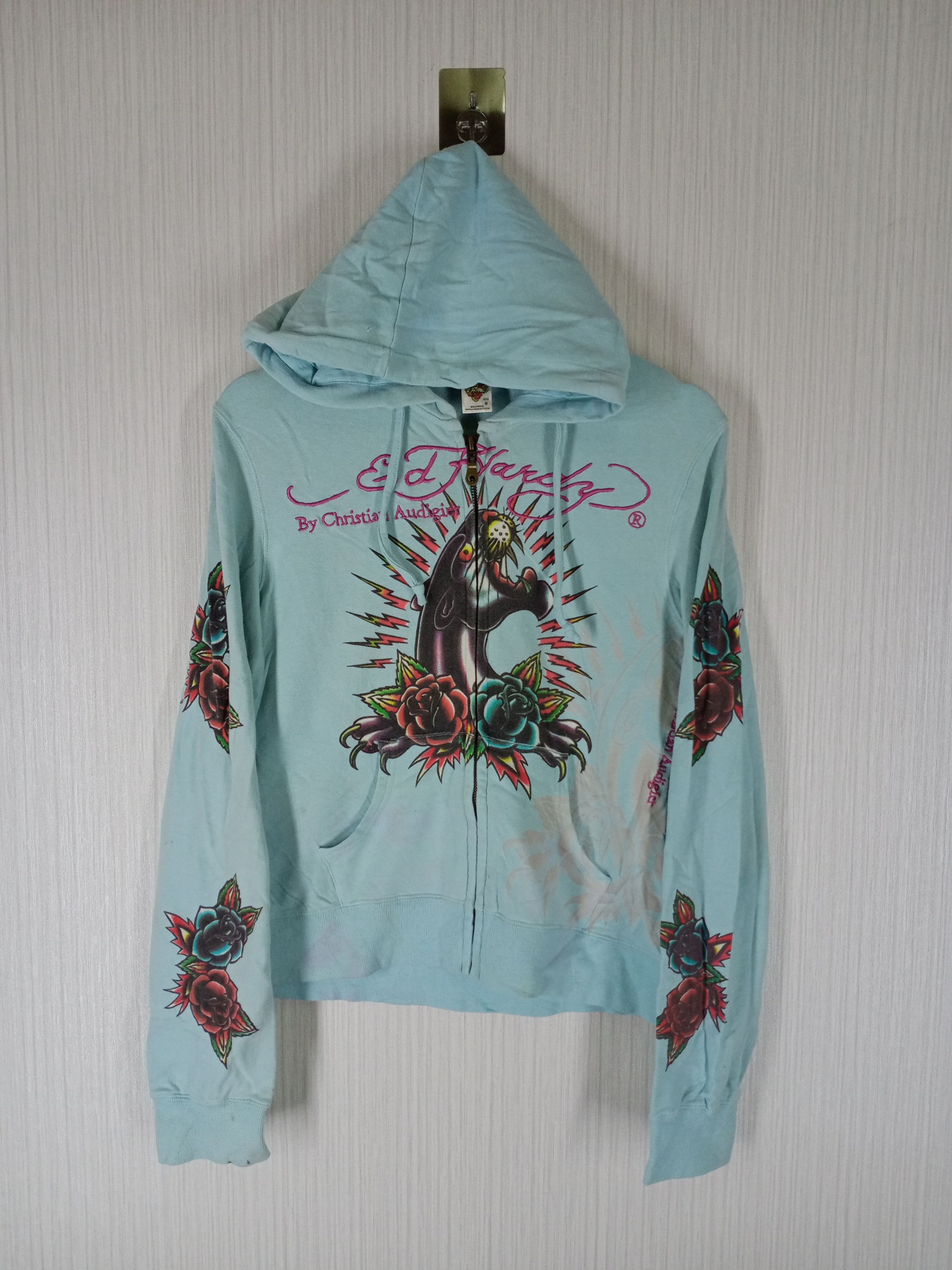 Christian Audigier Vintage Ed Hardy by Christian Audigier Hoodie Size US S / EU 44-46 / 1 - 1 Thumbnail