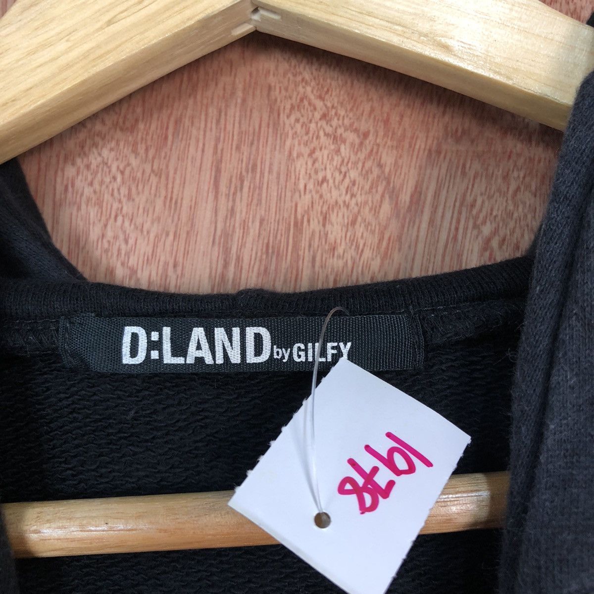 Japanese Brand D.Land skull seditionaries Black Hoodies #1978DL Size S / US 4 / IT 40 - 12 Thumbnail