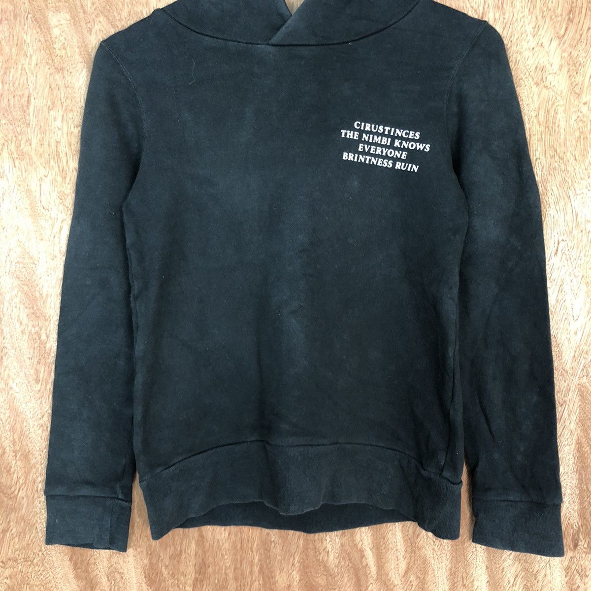 Japanese Brand D.Land skull seditionaries Black Hoodies #1978DL Size S / US 4 / IT 40 - 9 Thumbnail