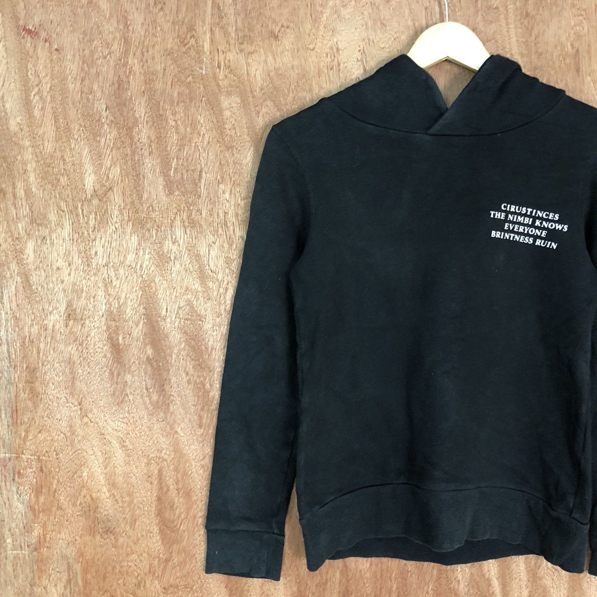 Japanese Brand D.Land skull seditionaries Black Hoodies #1978DL Size S / US 4 / IT 40 - 8 Thumbnail