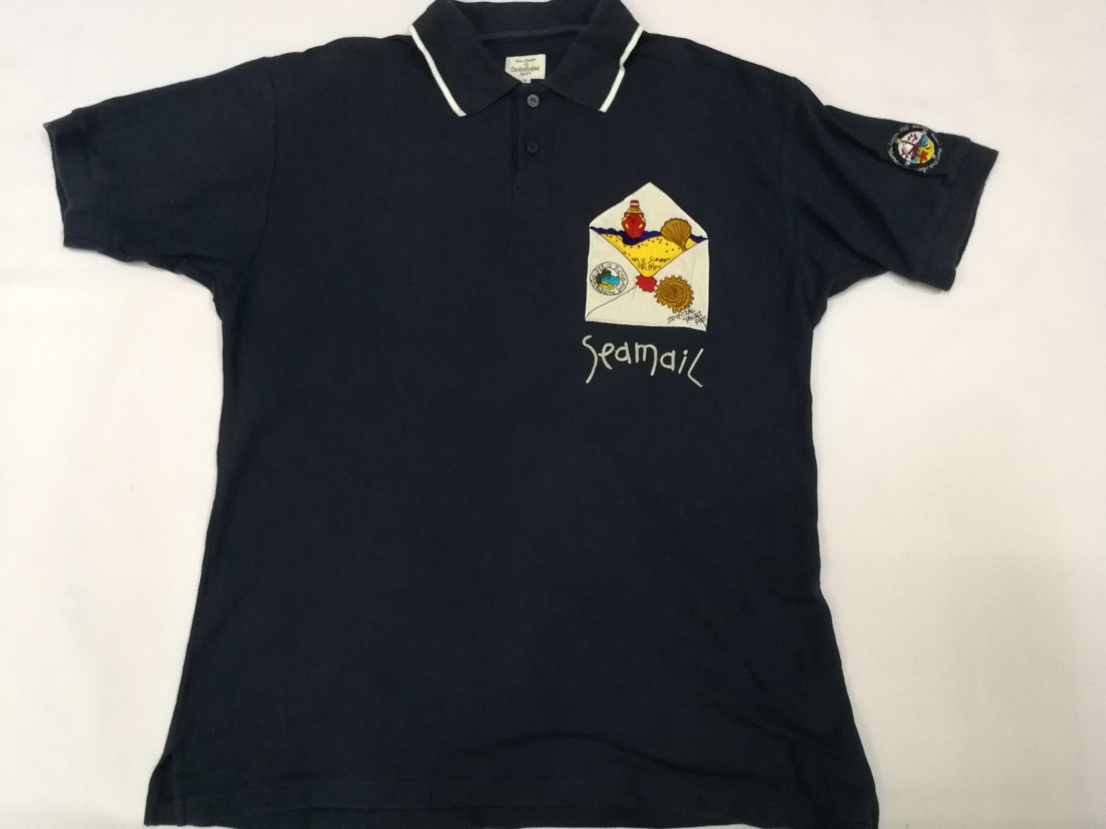 Jean Charles De Castelbajac JEAN CHARLES JC DE CASTELBAJAC SPORT POLO TEE Size US L / EU 52-54 / 3 - 1 Thumbnail