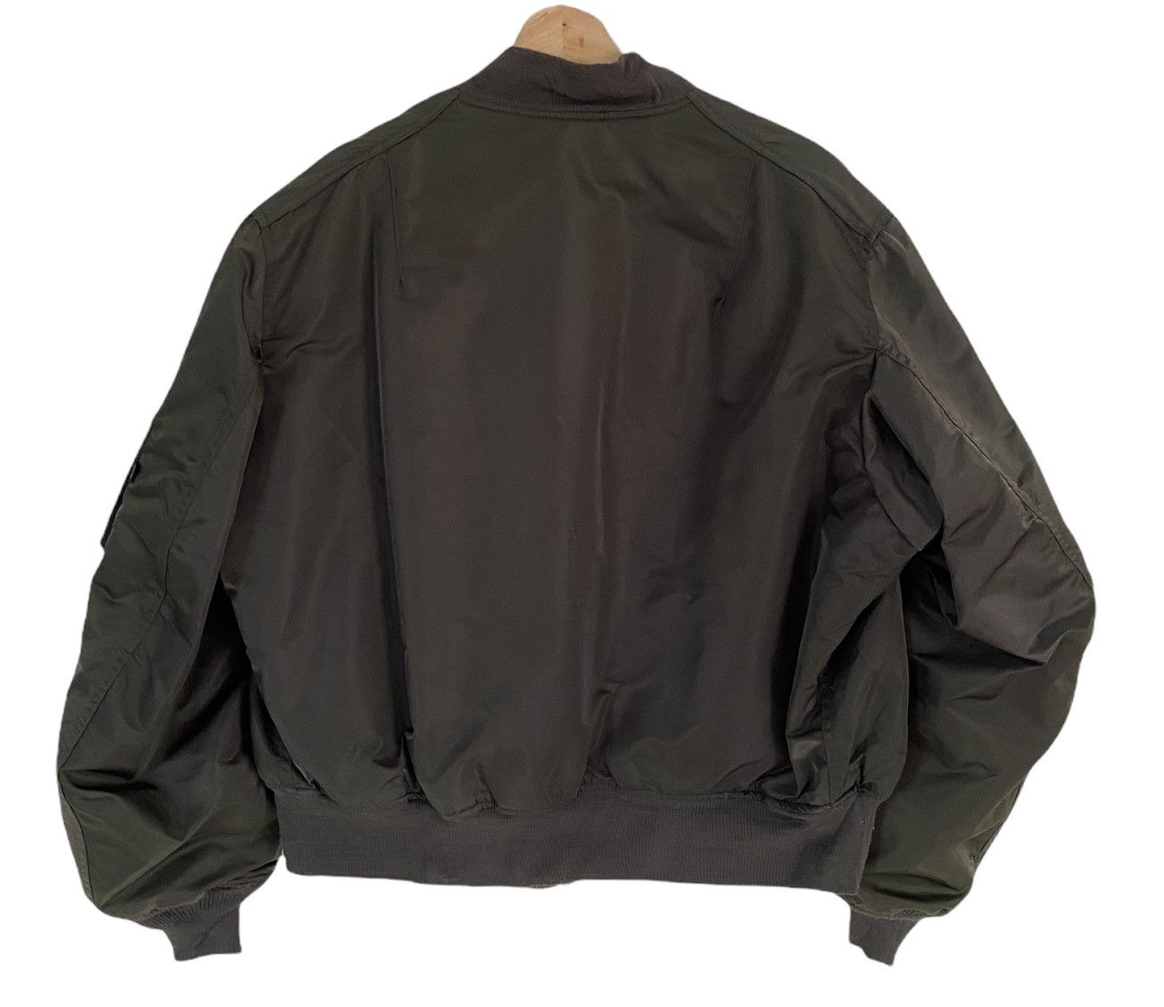 Alpha Industries 🔥VTG 90’s ALPHA INDUSTRIES MILITARY FLIGHT BOMBER JACKET Size US XXL / EU 58 / 5 - 4 Thumbnail