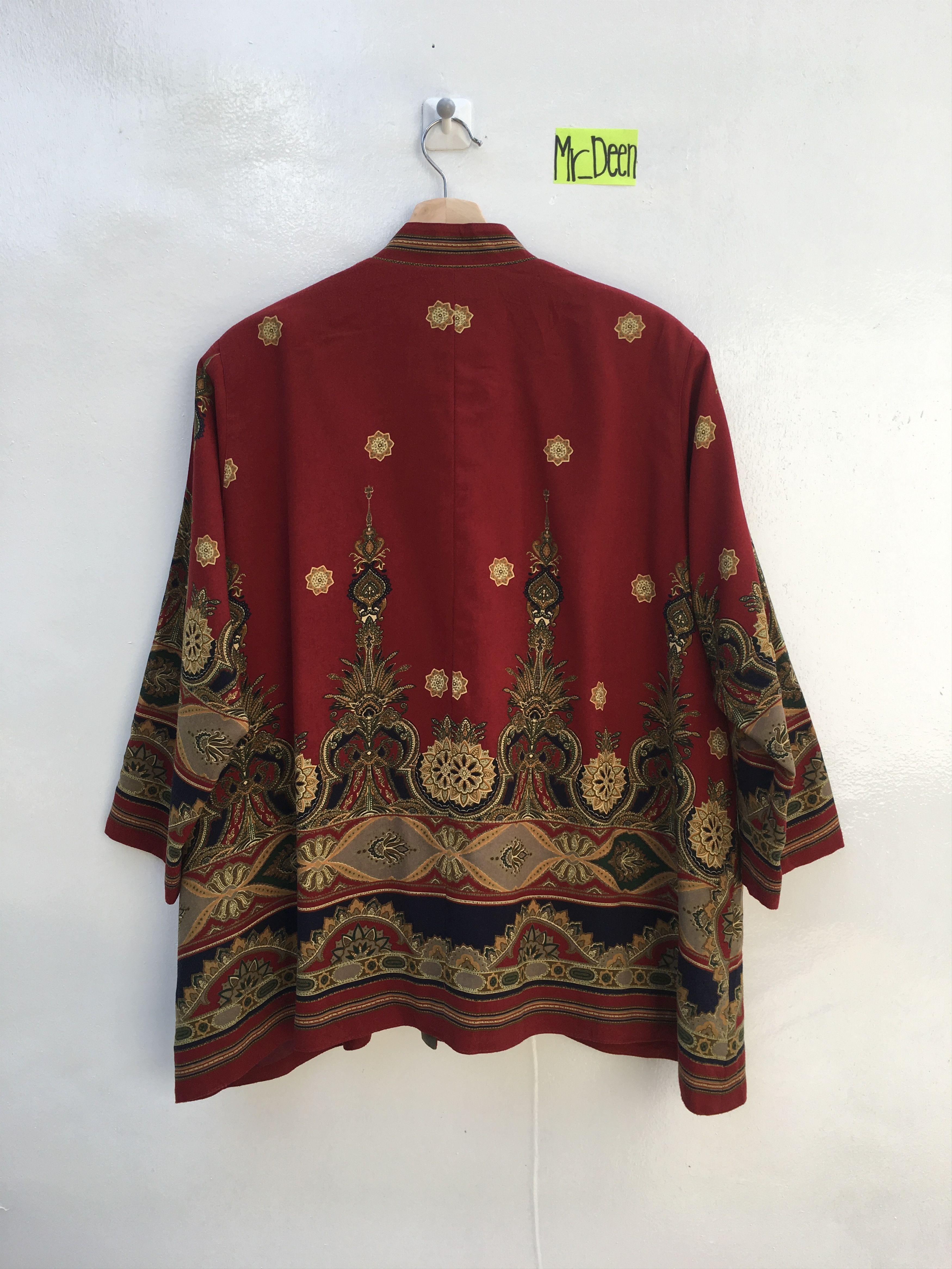 Vintage Vintage Rare Italian Designer Franca V. Paoloni Size US M / EU 48-50 / 2 - 9 Thumbnail