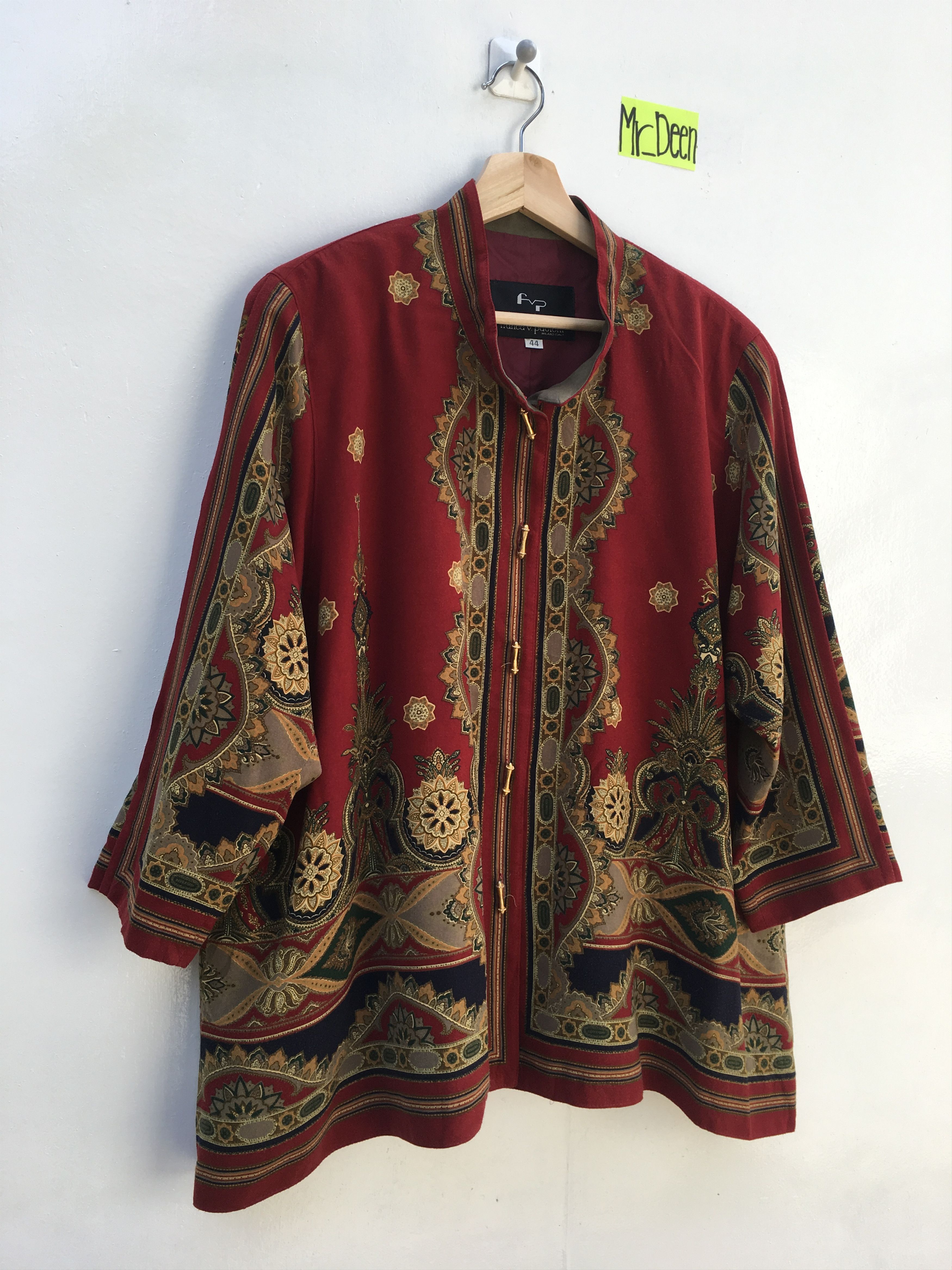 Vintage Vintage Rare Italian Designer Franca V. Paoloni Size US M / EU 48-50 / 2 - 4 Thumbnail