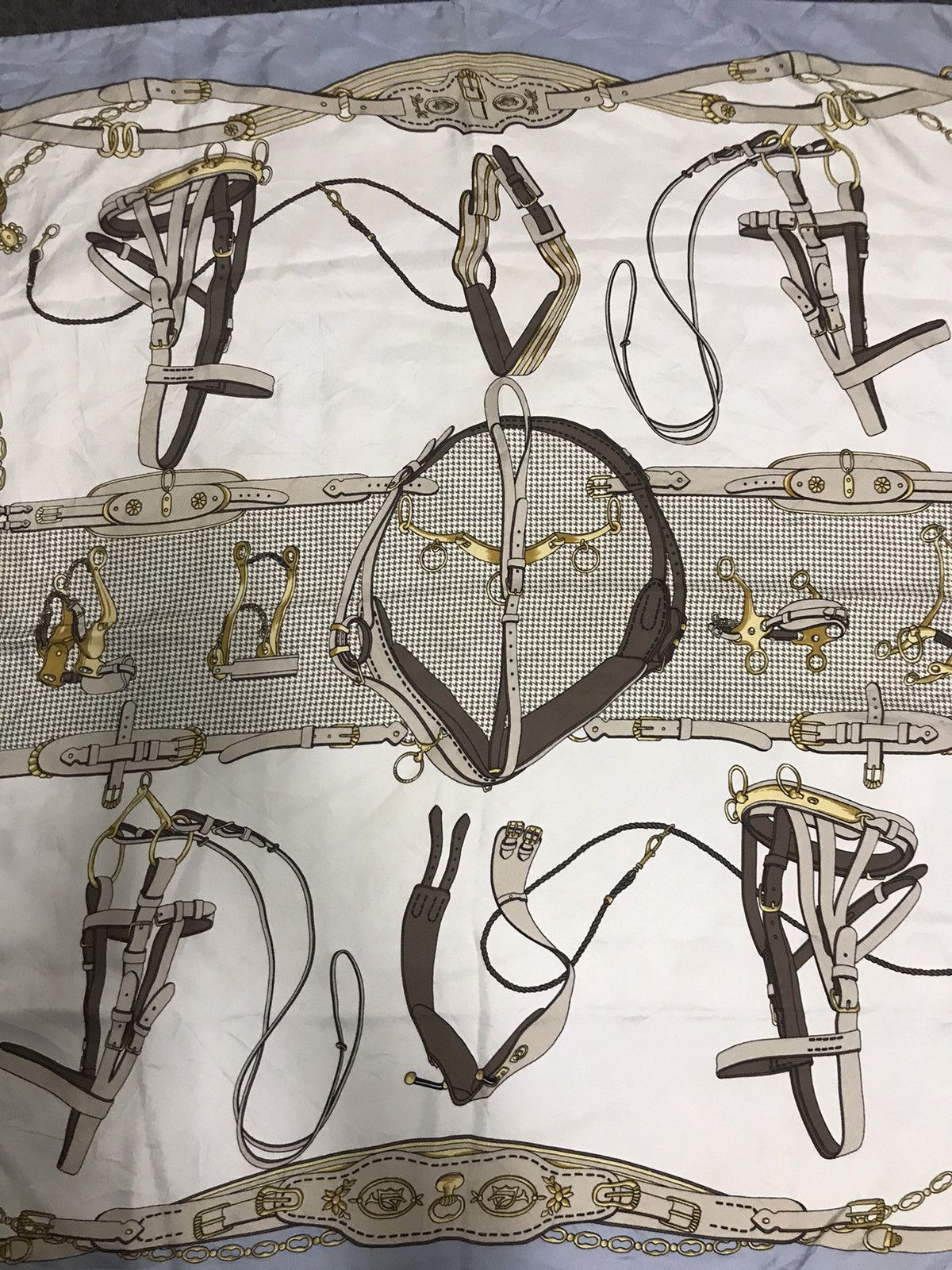 Nordstrom Vintage Nordstrom Roping Trail Riding Horse Motif Printed Size ONE SIZE - 1 Thumbnail