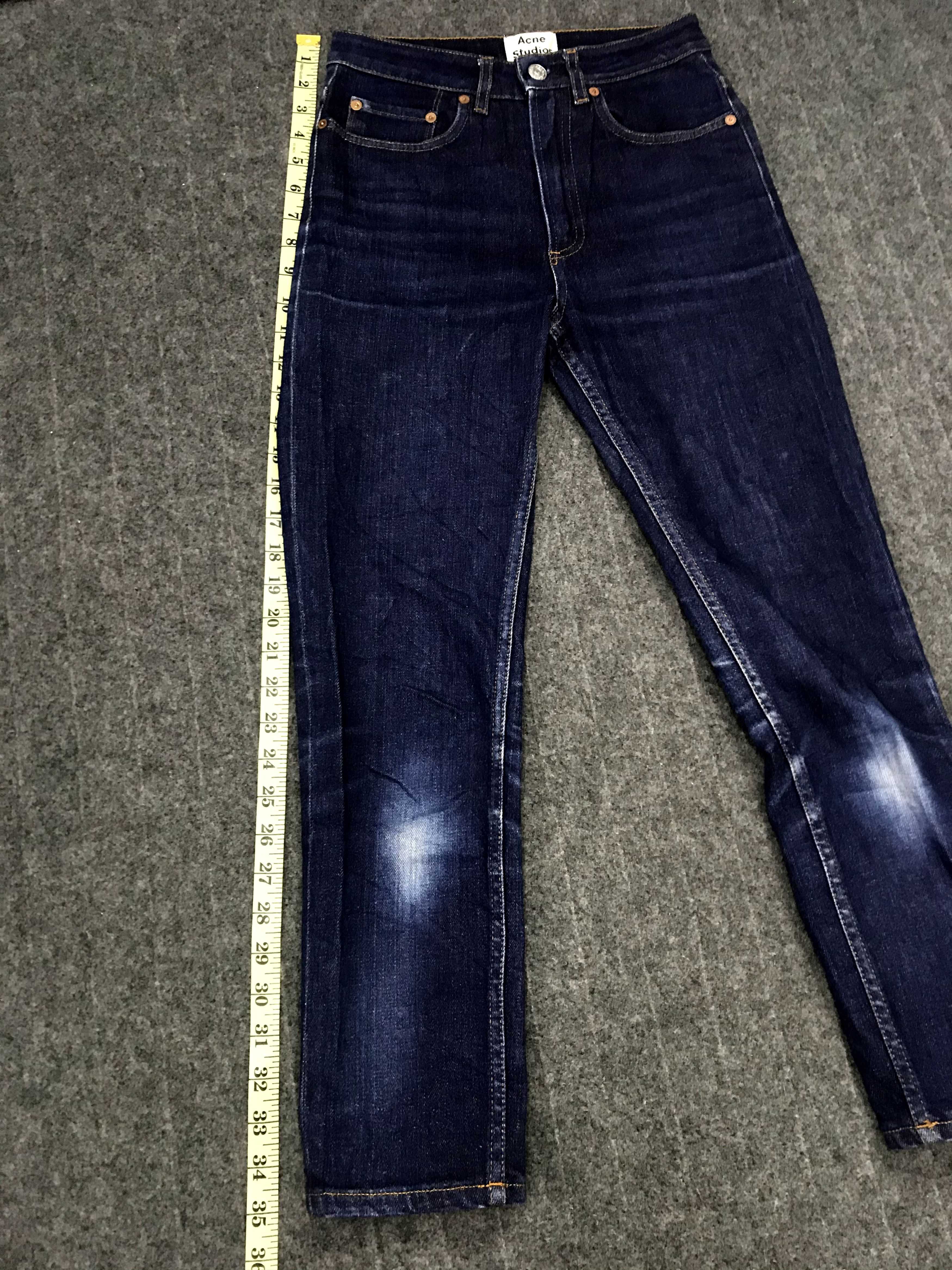 Acne Studios Acne Studios Italian Designer Denim Jeans Trouser Pant Size 26" / US 2 / IT 38 - 15 Thumbnail