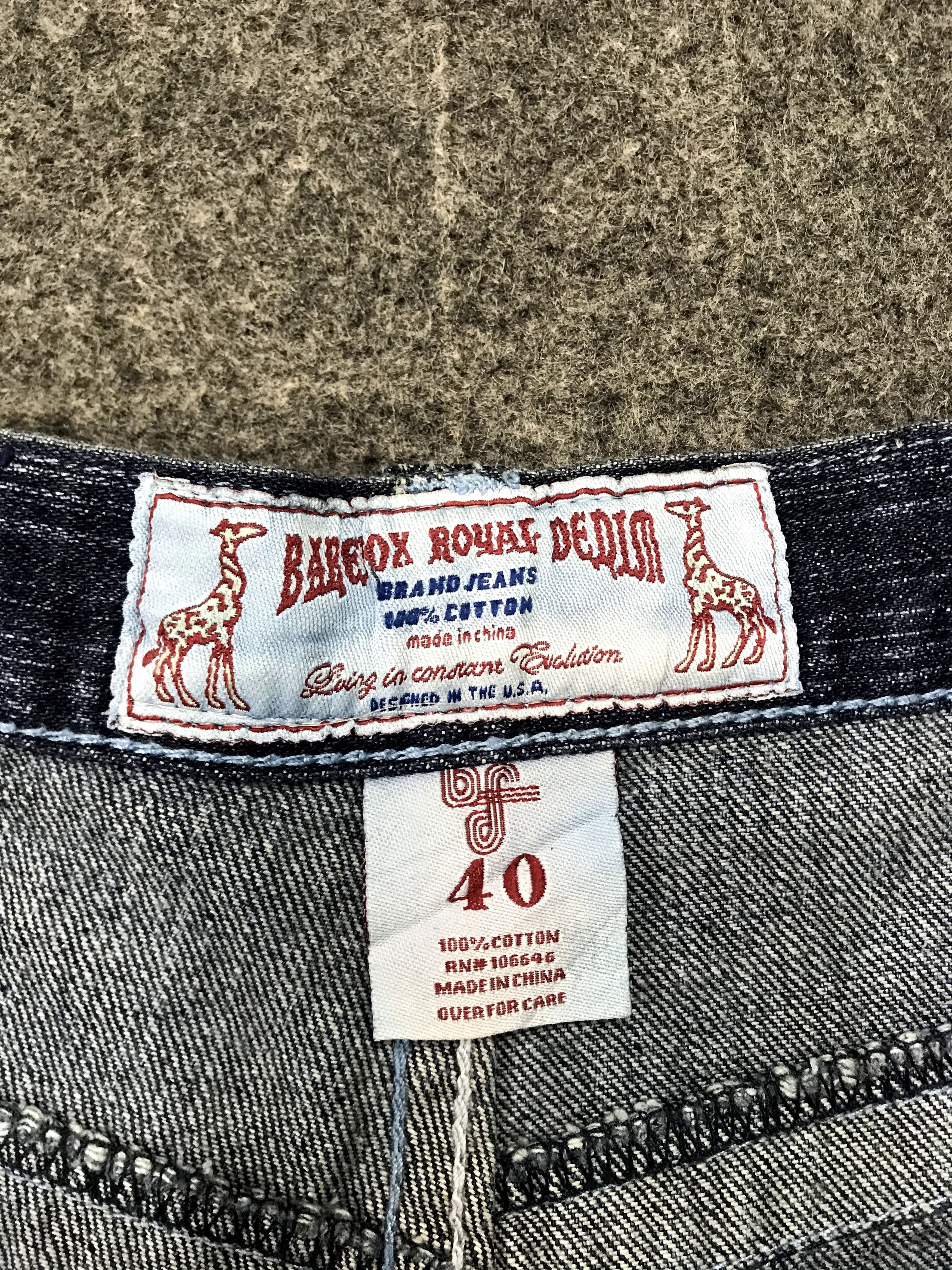 Japanese Brand Barefox Royal Animals Embroidery Karakuri Tamashi Size US 39 - 13 Thumbnail