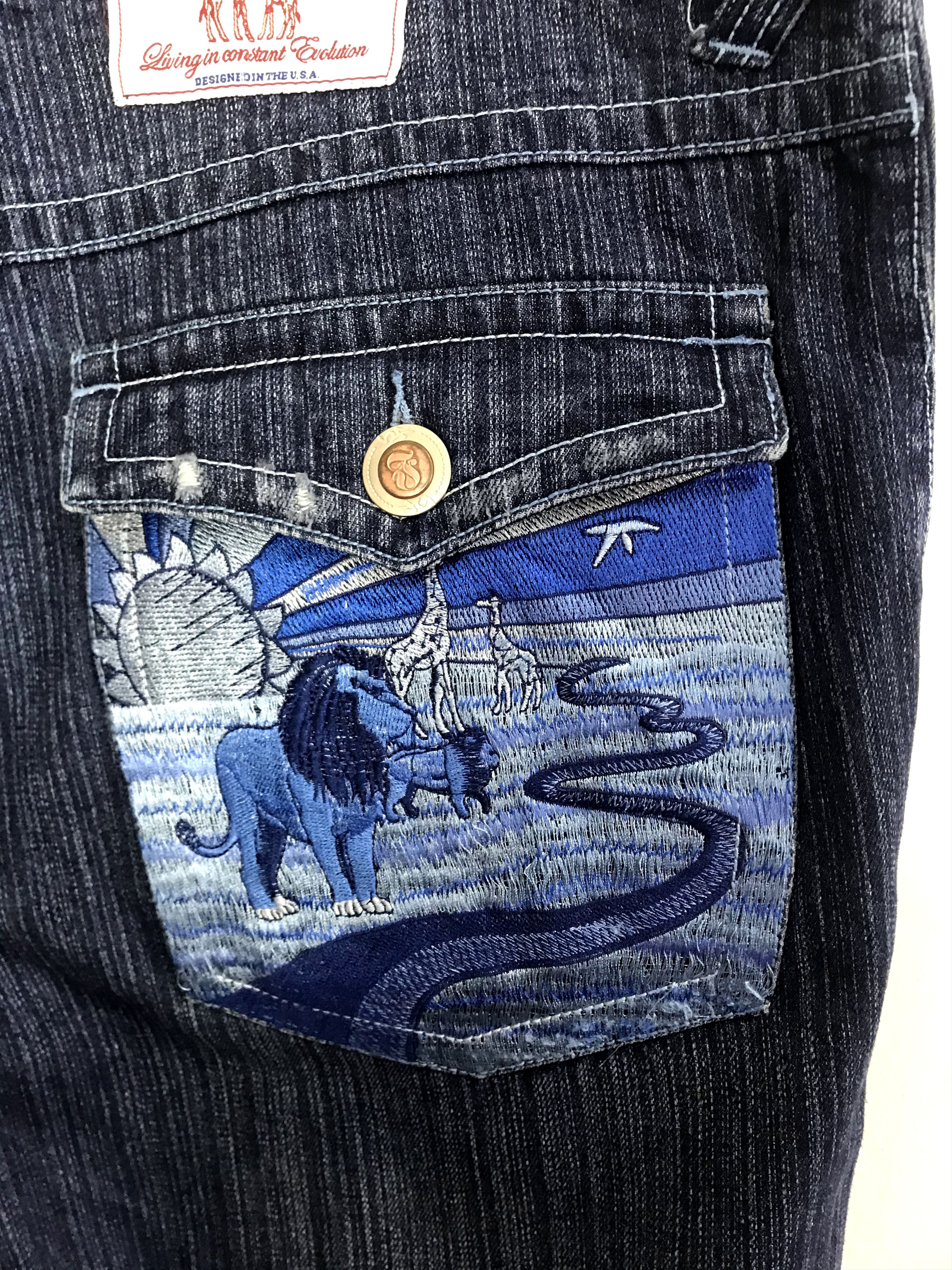 Japanese Brand Barefox Royal Animals Embroidery Karakuri Tamashi Size US 39 - 3 Thumbnail