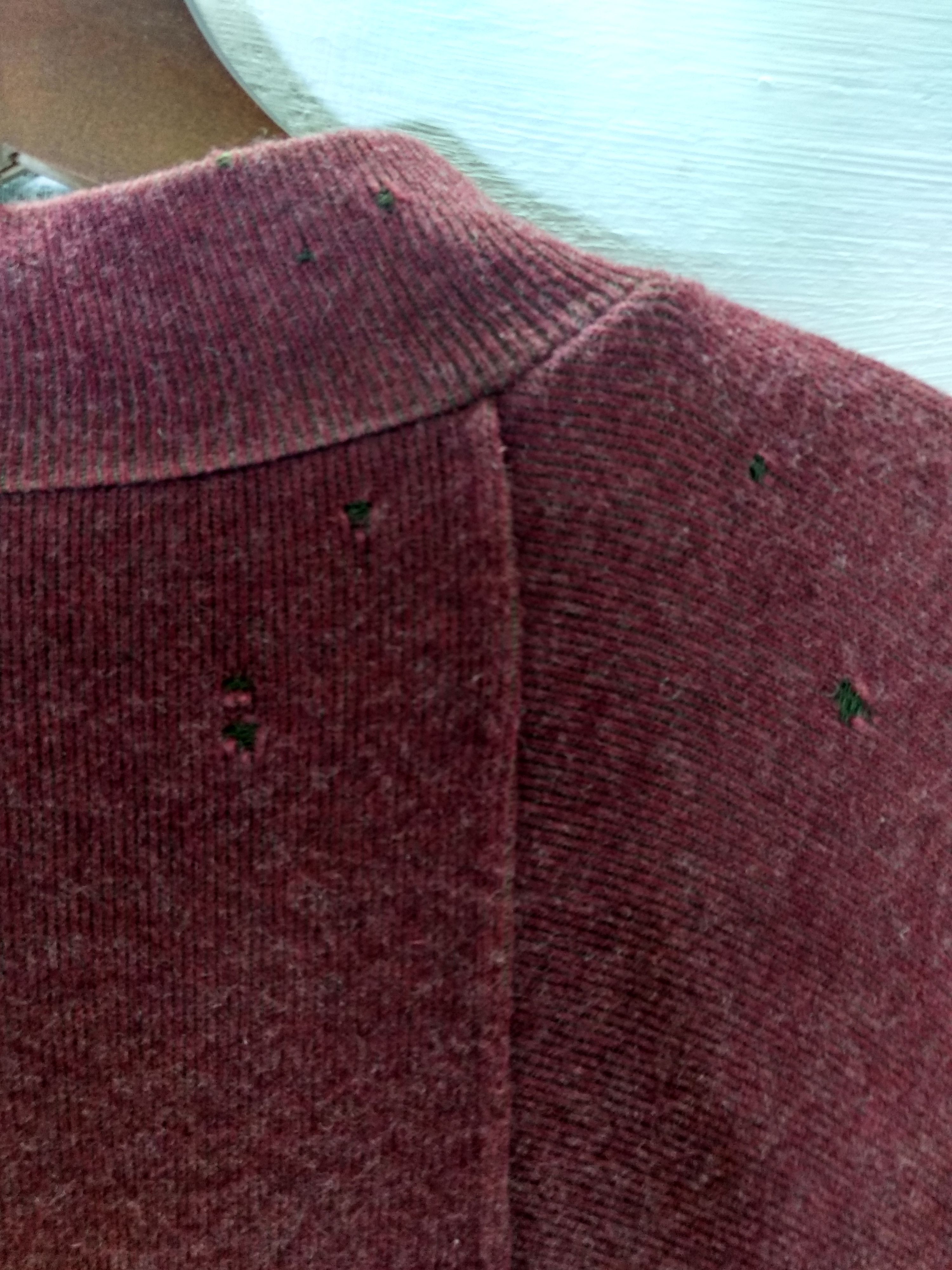 Designer Vintage Maharishi Distress Wool Sweater Size US M / EU 48-50 / 2 - 11 Thumbnail