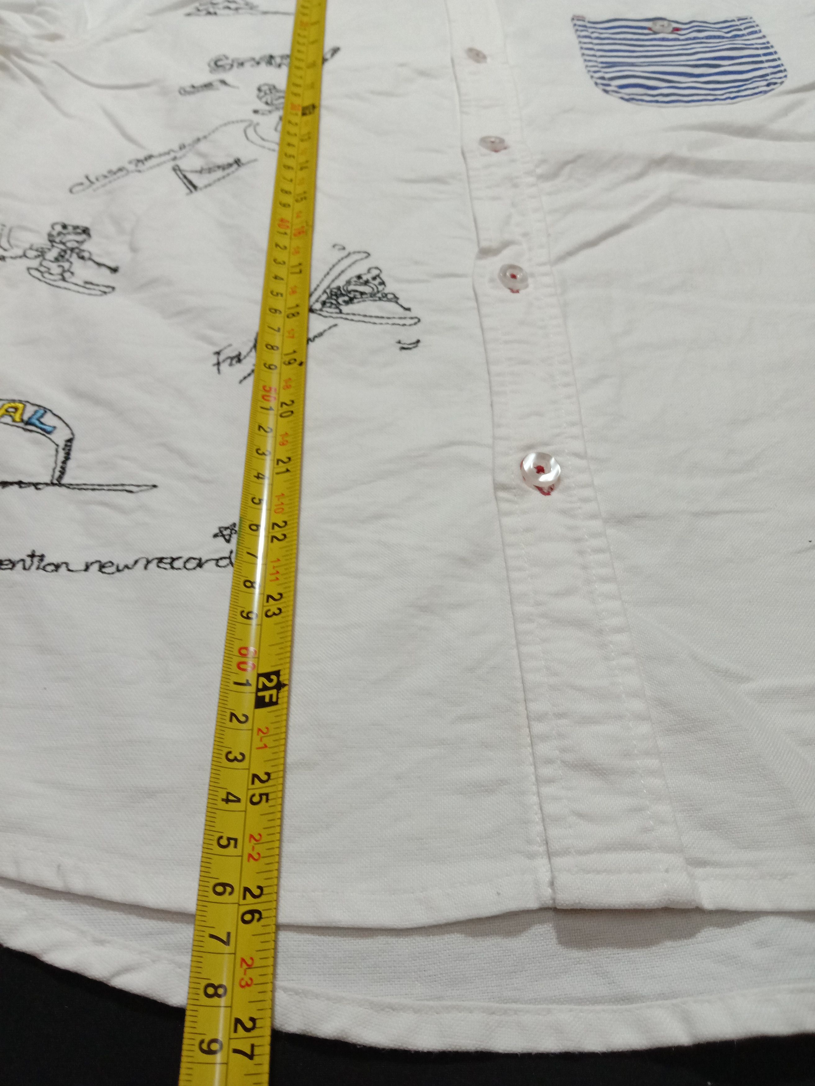 Japanese Brand Panaspur Shirt Skiing Embroidery Logo Size US M / EU 48-50 / 2 - 5 Thumbnail