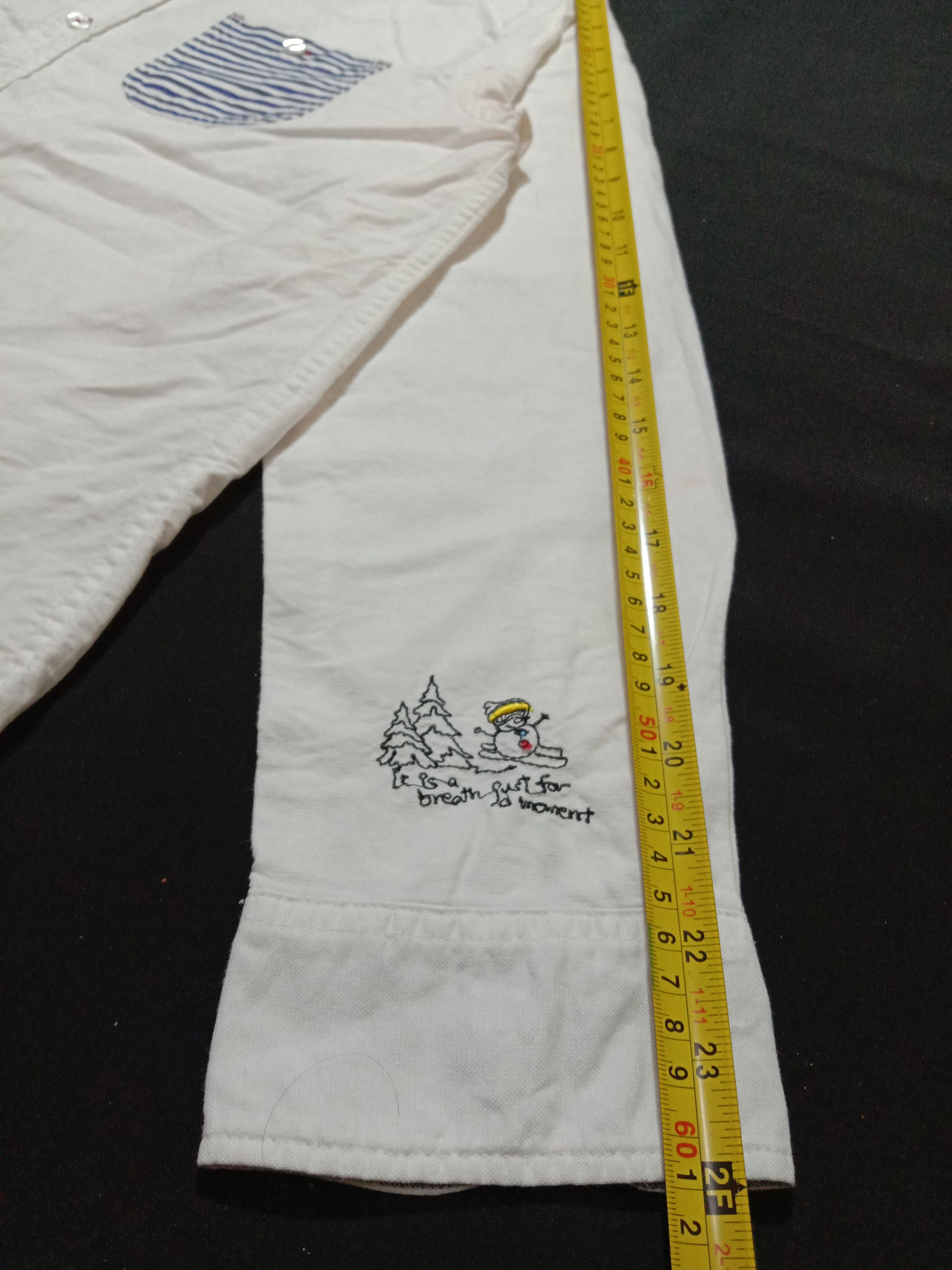 Japanese Brand Panaspur Shirt Skiing Embroidery Logo Size US M / EU 48-50 / 2 - 13 Thumbnail