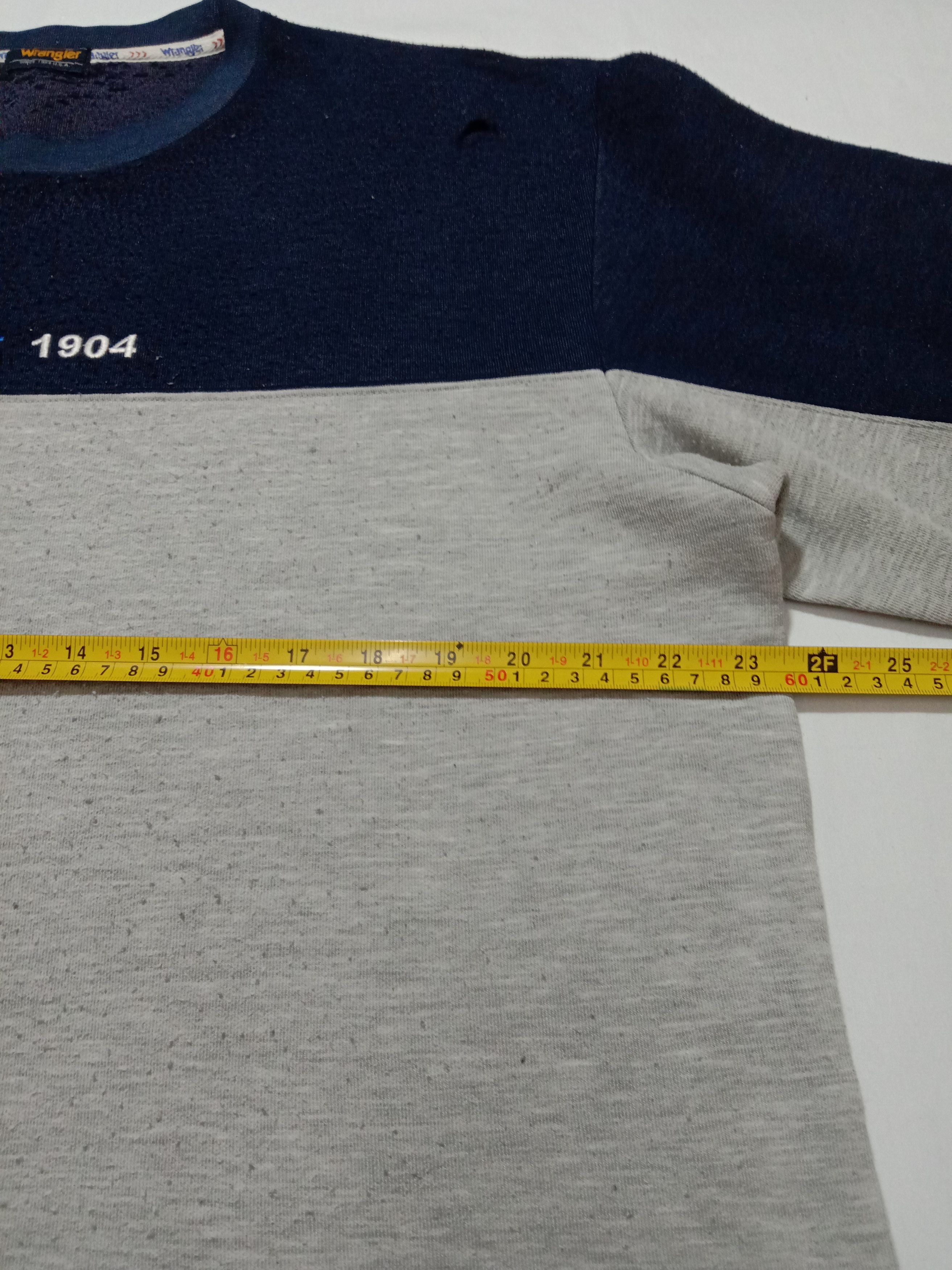 Other WRANGLER Sweatshirt Pullover Embroidery Spell Out Logo Size US L / EU 52-54 / 3 - 11 Thumbnail