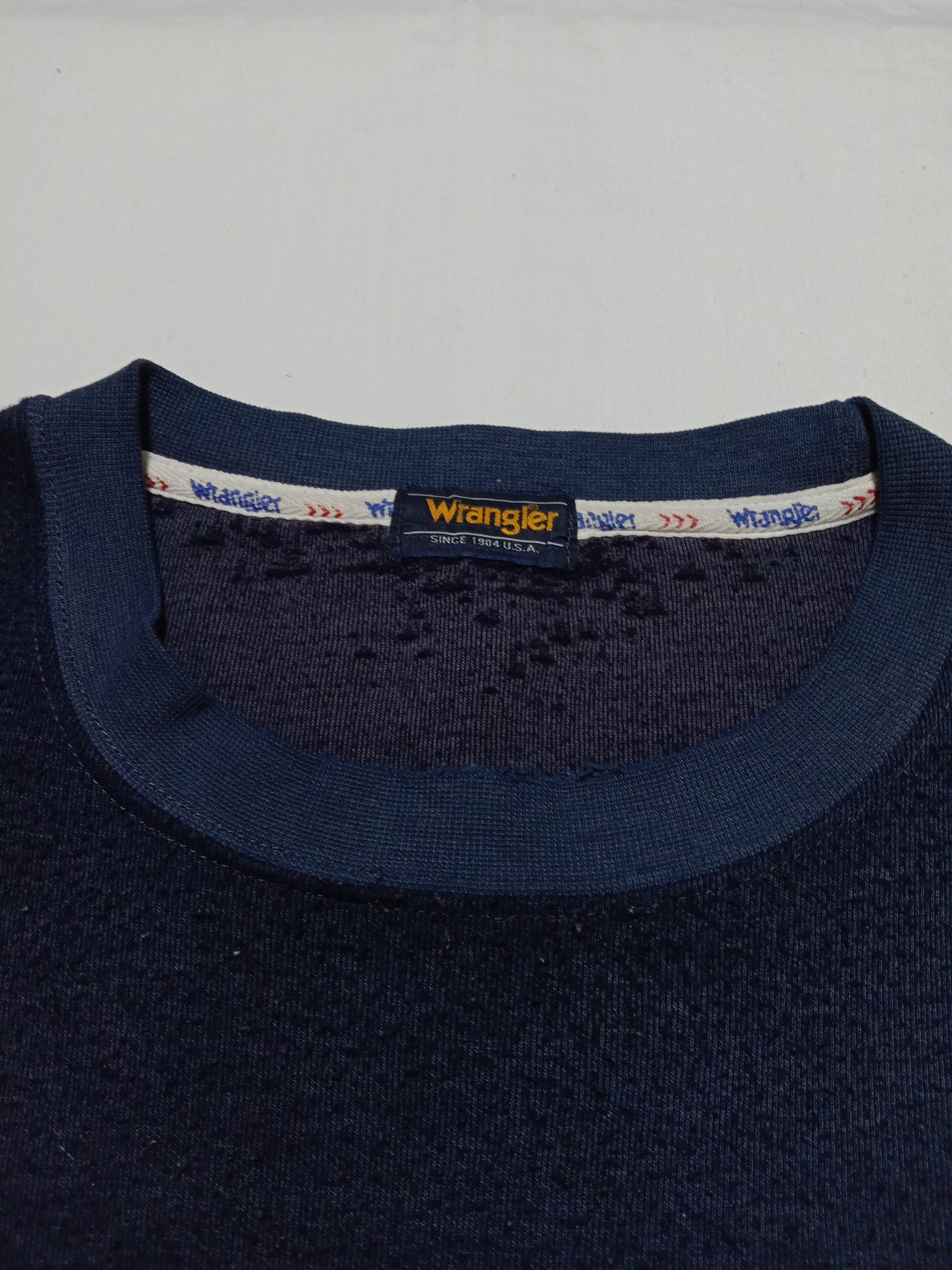 Other WRANGLER Sweatshirt Pullover Embroidery Spell Out Logo Size US L / EU 52-54 / 3 - 4 Thumbnail