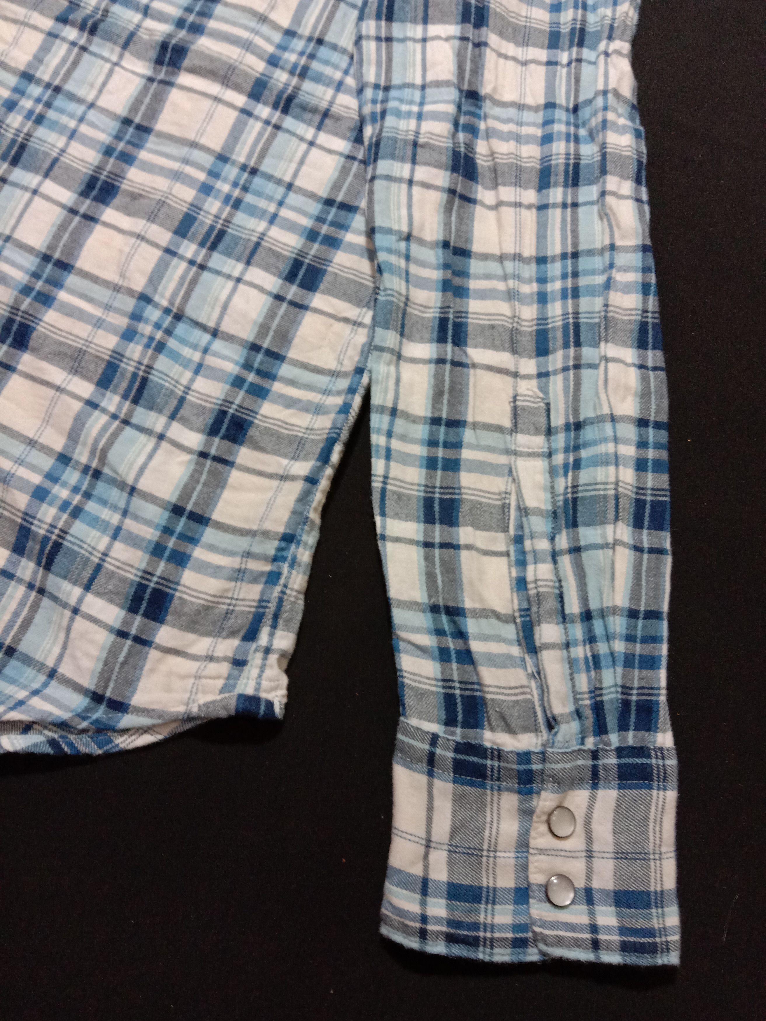 Designer Levi's San Francisco Check Plaid Design Blue Color Size US S / EU 44-46 / 1 - 9 Thumbnail