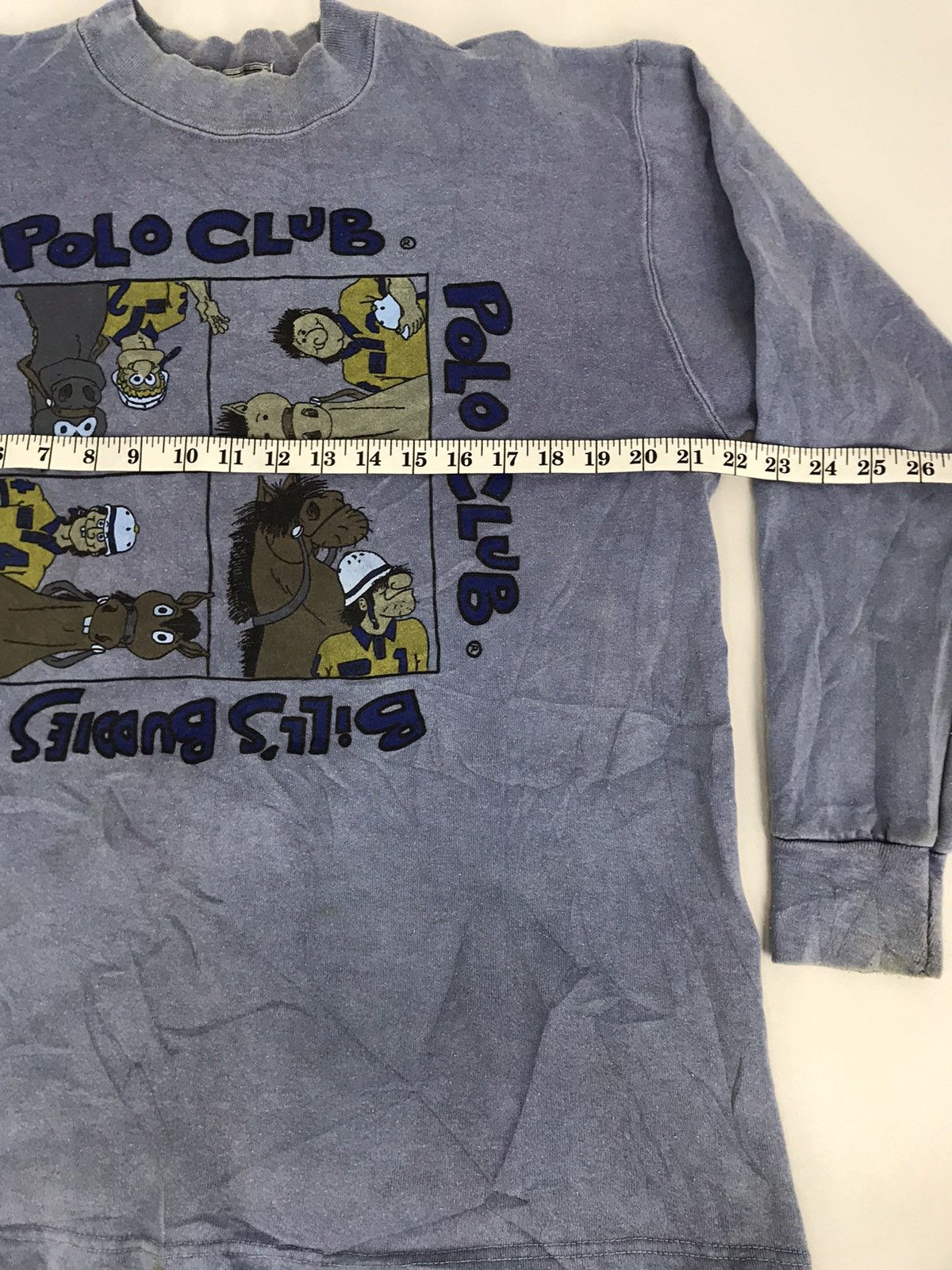 Japanese Brand Vintage Polo Club Bill’s Buddies Sweatshirt Pull Over Style Size US L / EU 52-54 / 3 - 6 Thumbnail