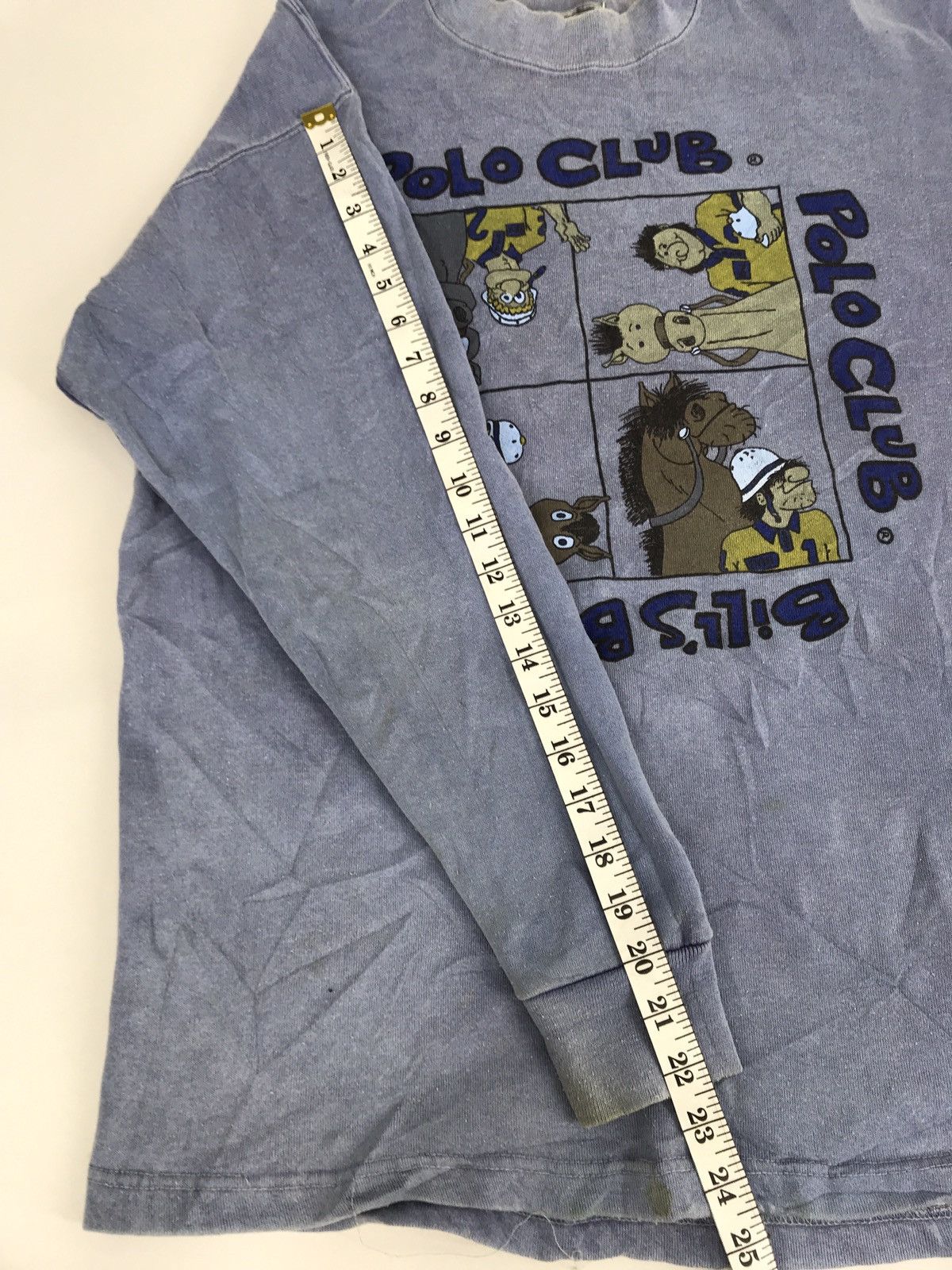Japanese Brand Vintage Polo Club Bill’s Buddies Sweatshirt Pull Over Style Size US L / EU 52-54 / 3 - 8 Thumbnail