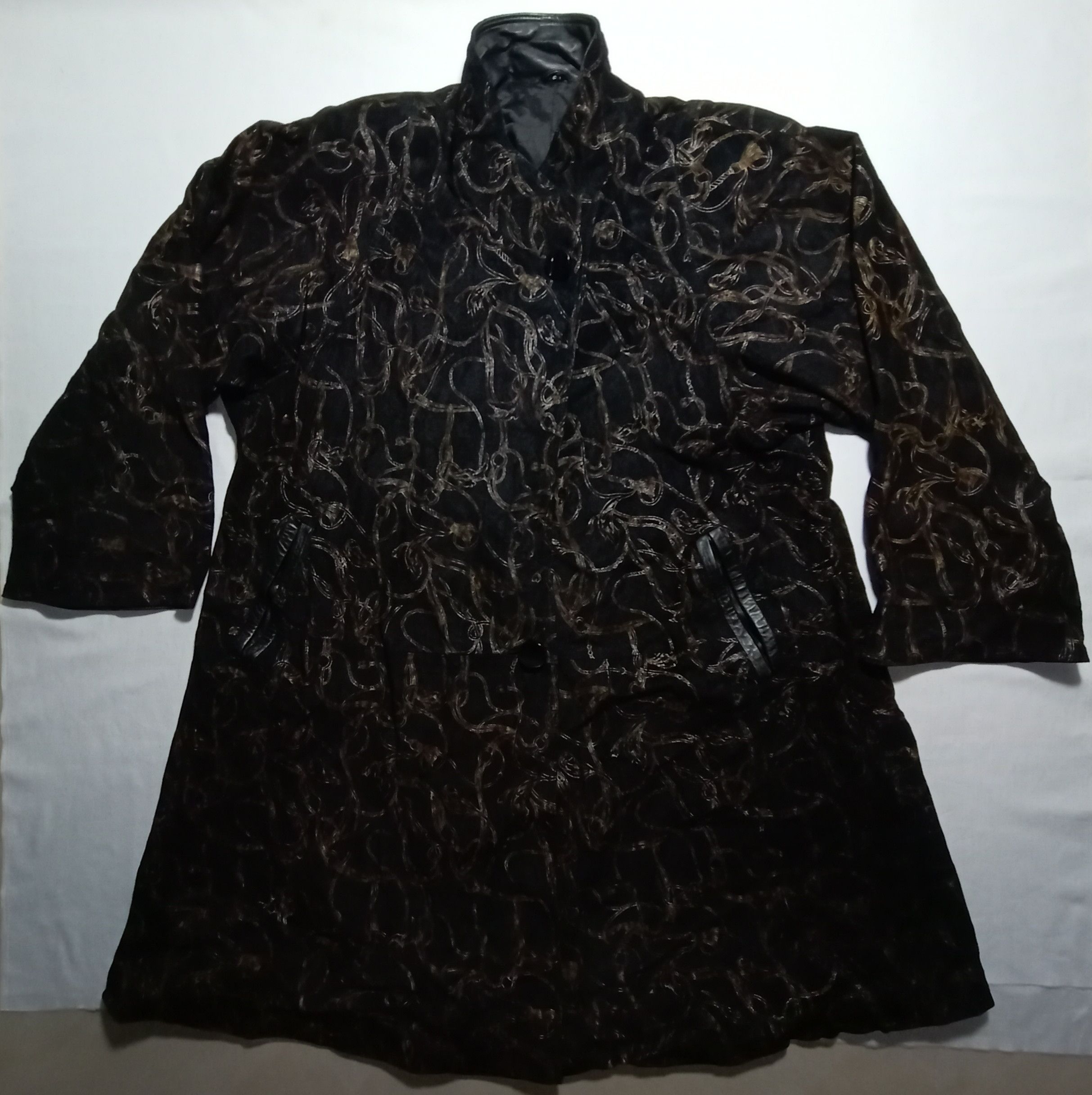 Designer Unknown Pleasures Trench Coat Luxury Style Size XL / US 12-14 / IT 48-50 - 1 Thumbnail