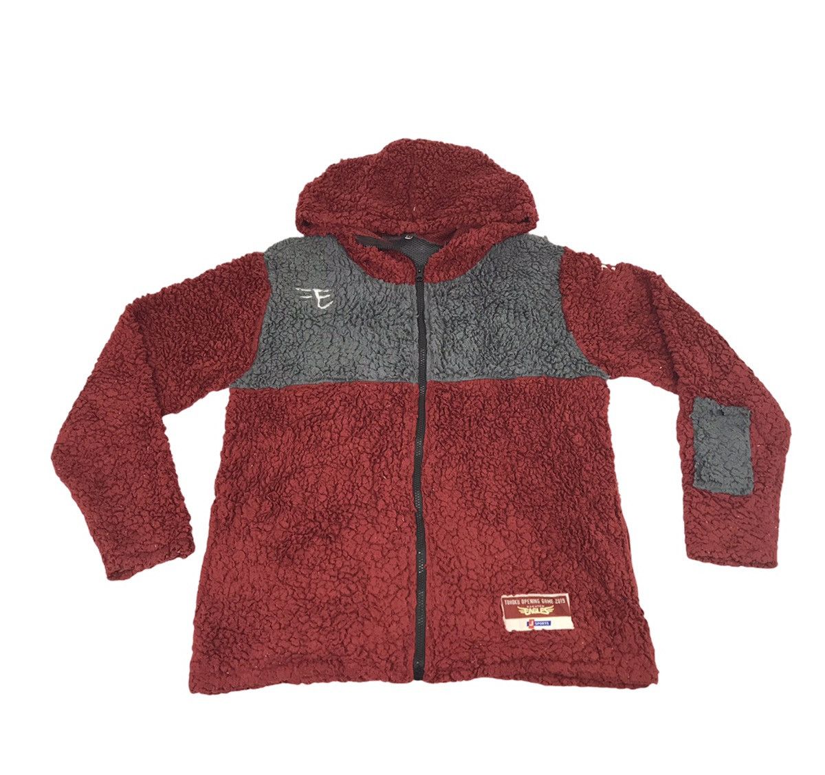 image of Sports Specialties x Vintage Tohoku Opening Game Rakuten Eagles Wool Sweatshirt in Red (Size Medium