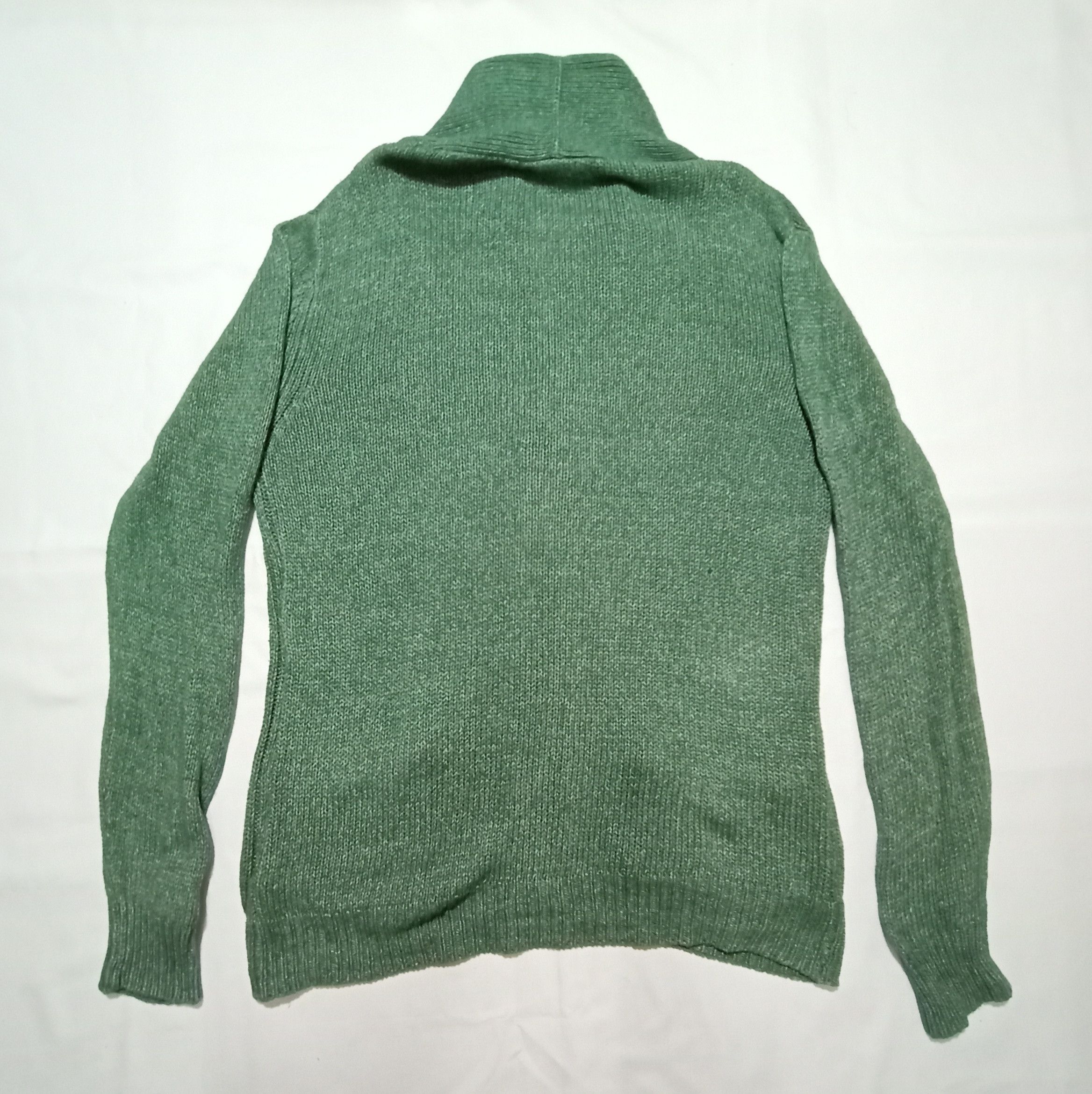 A.P.C. A.P.C Japan Rue Madame Paris Green Knitwear Cardigan Jacket Size M / US 6-8 / IT 42-44 - 6 Thumbnail