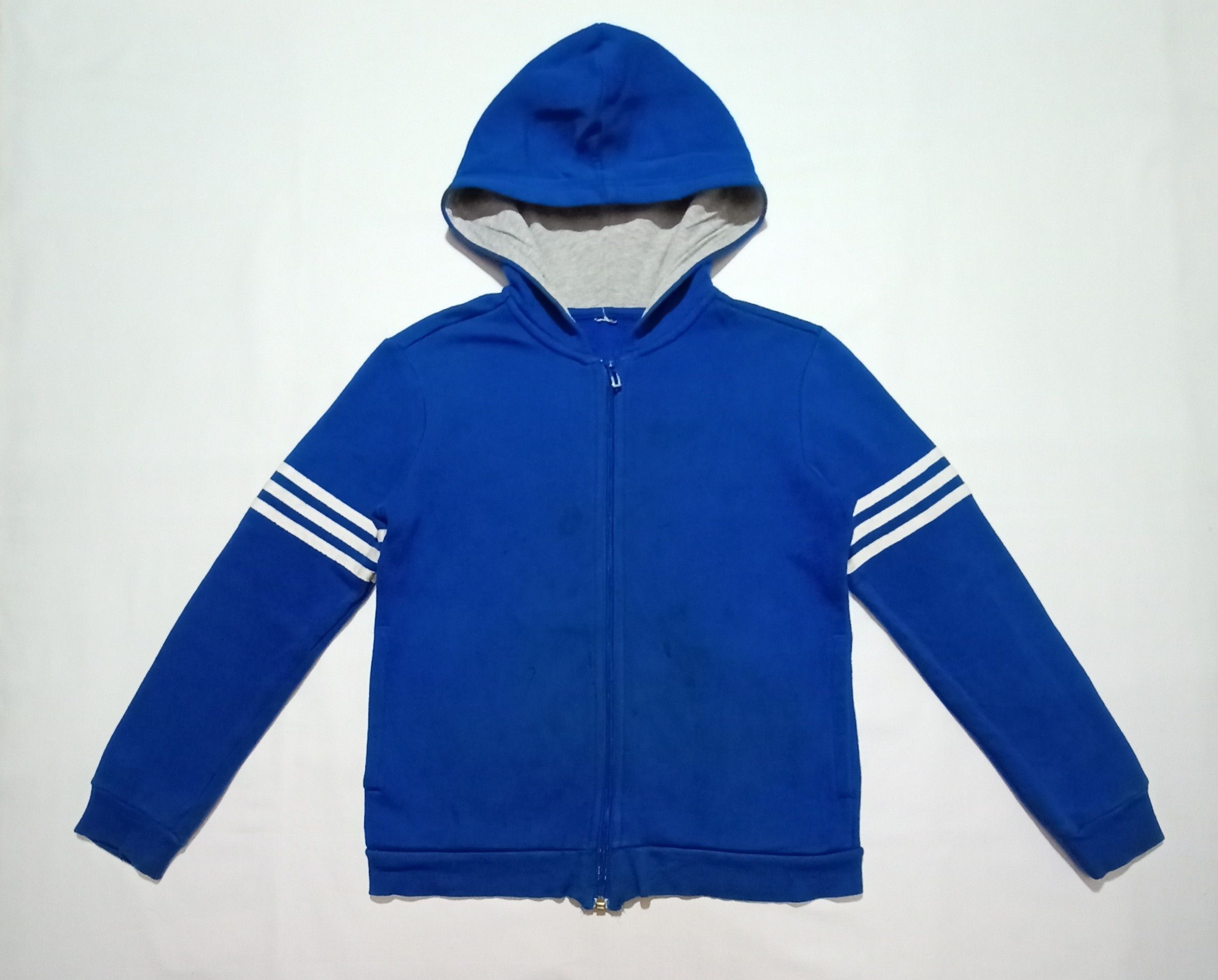 Adidas Adidas Athletics Hoodies Big Spell Out Logo Blue Color Size XS / US 0-2 / IT 36-38 - 2 Thumbnail