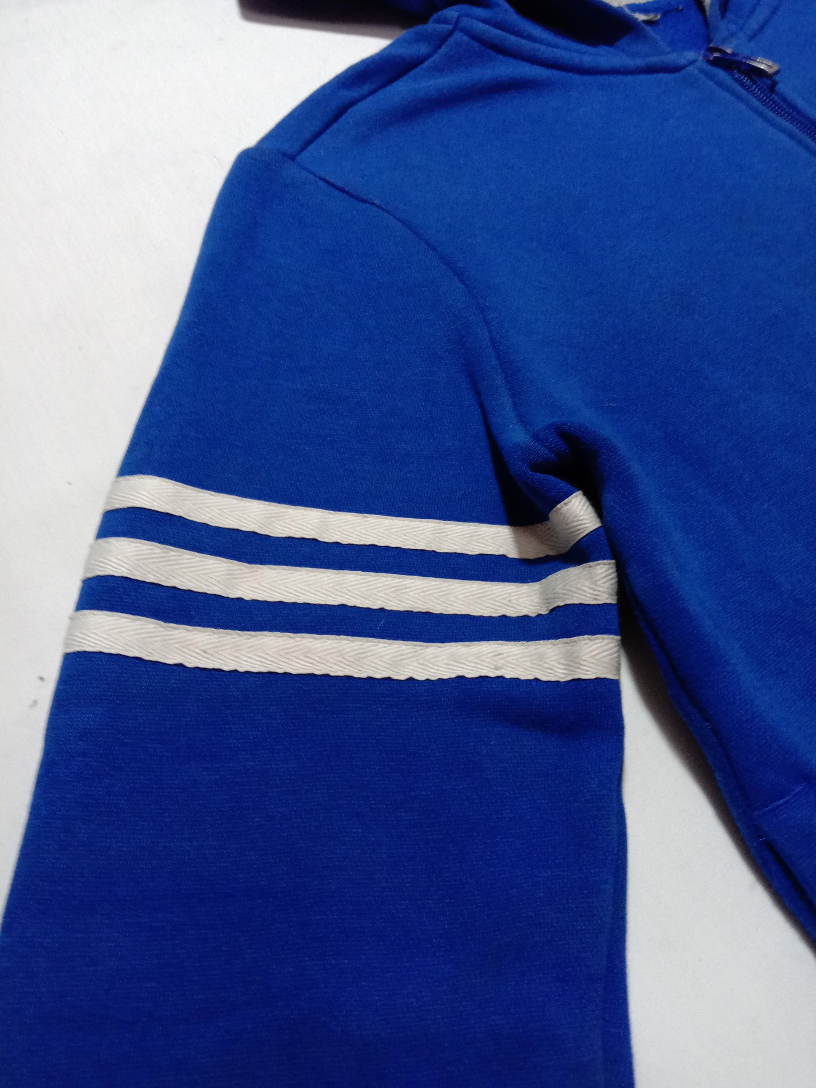 Adidas Adidas Athletics Hoodies Big Spell Out Logo Blue Color Size XS / US 0-2 / IT 36-38 - 4 Thumbnail