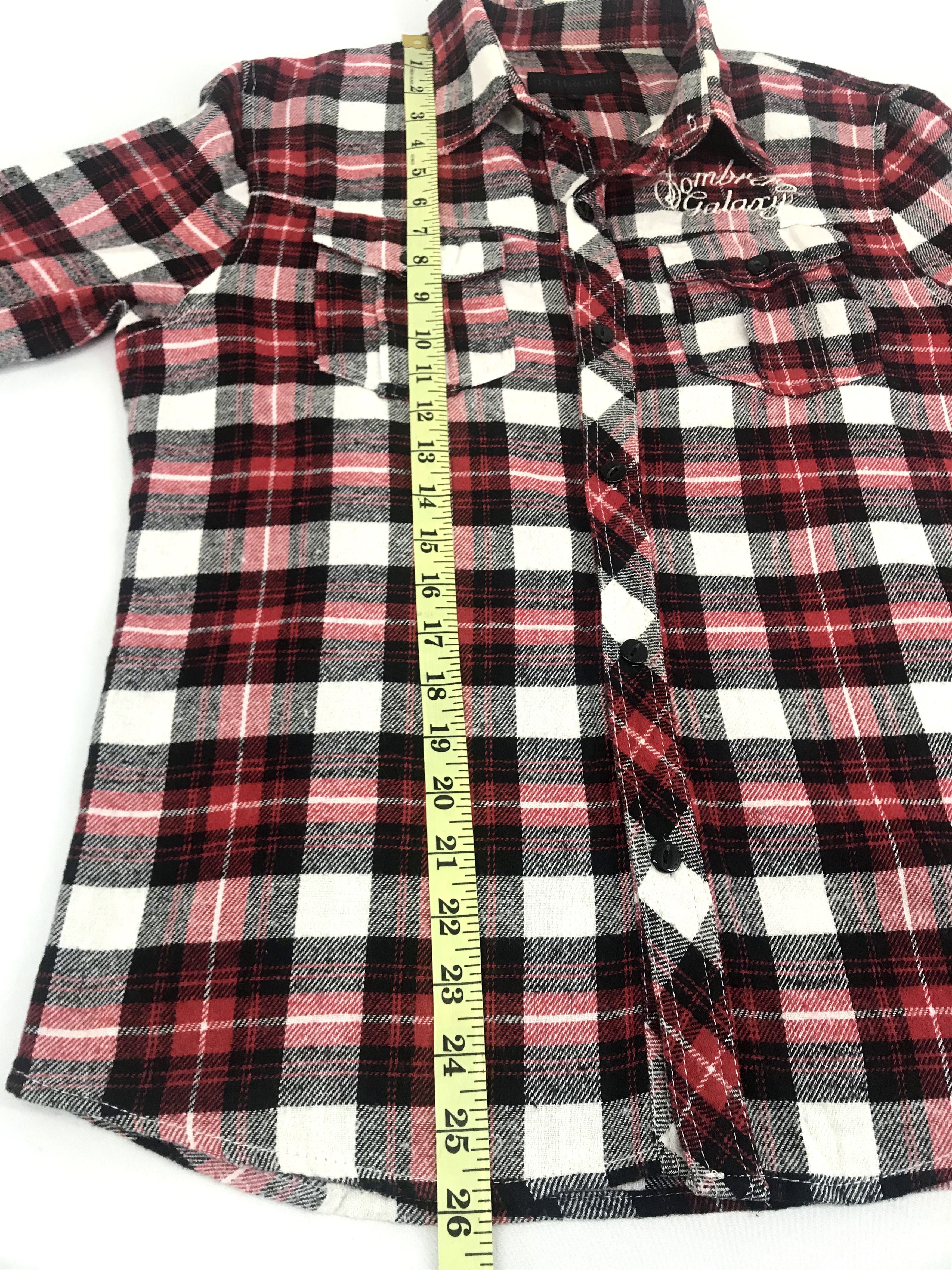 Flannel Vintage In the Attic Flannel Casual Shirt Double Pockets Size US M / EU 48-50 / 2 - 13 Thumbnail