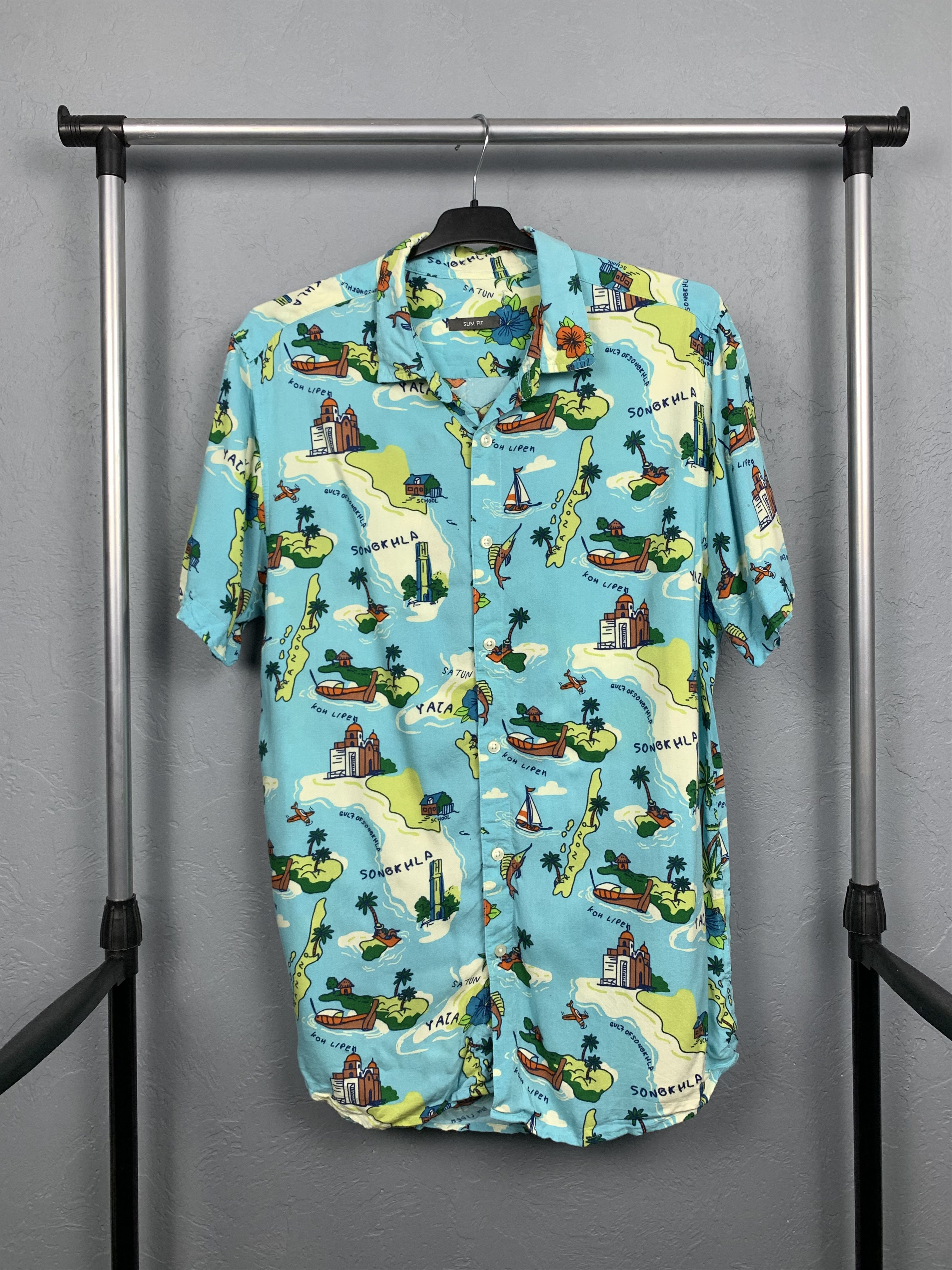 Other Vintage Hawaiian Shirt Full Printed Size US M / EU 48-50 / 2 - 1 Thumbnail