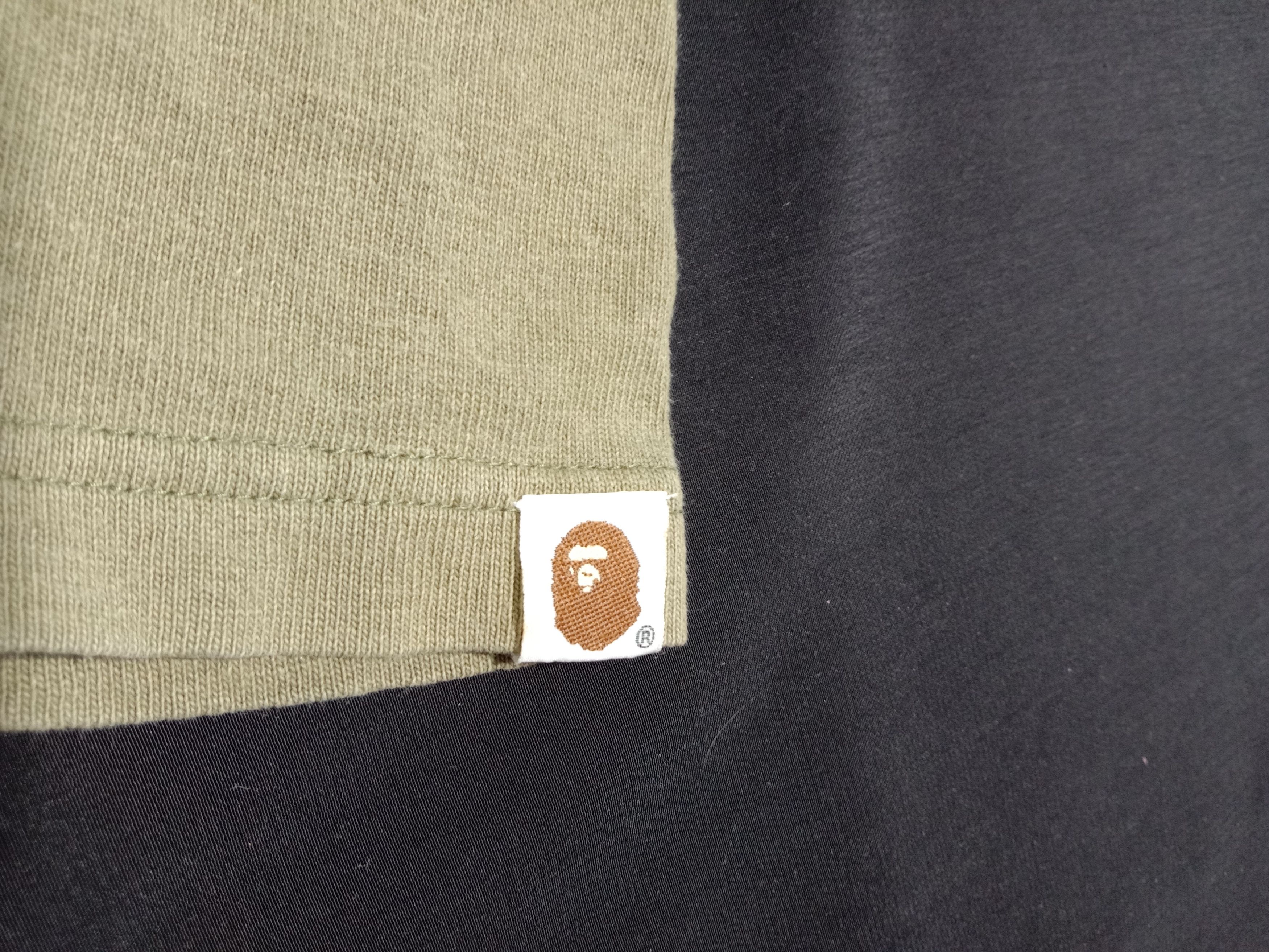 Bape Vintage 90s A Bathing Ape General Bape Tee Military Army Size US M / EU 48-50 / 2 - 7 Thumbnail