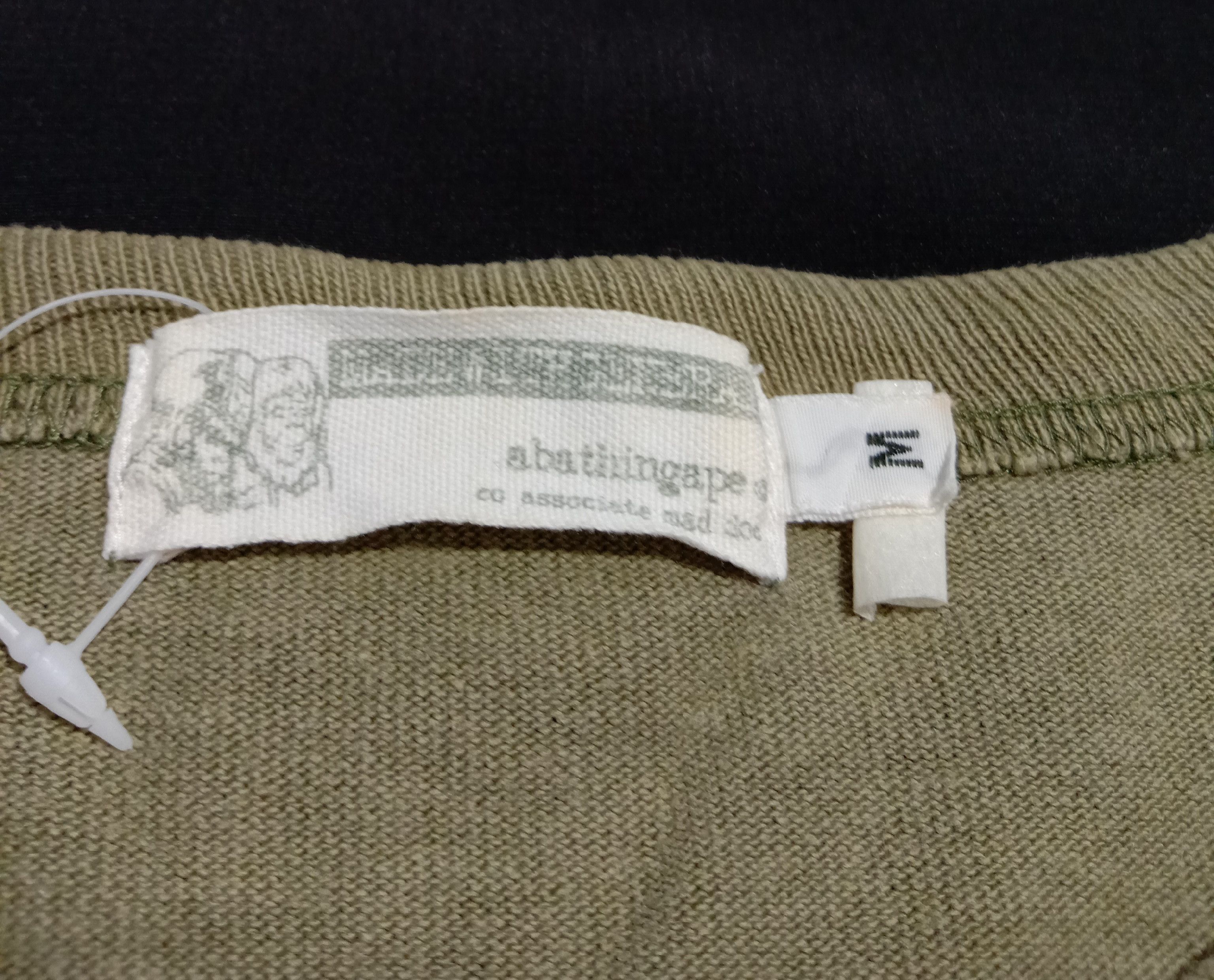 Bape Vintage 90s A Bathing Ape General Bape Tee Military Army Size US M / EU 48-50 / 2 - 3 Thumbnail