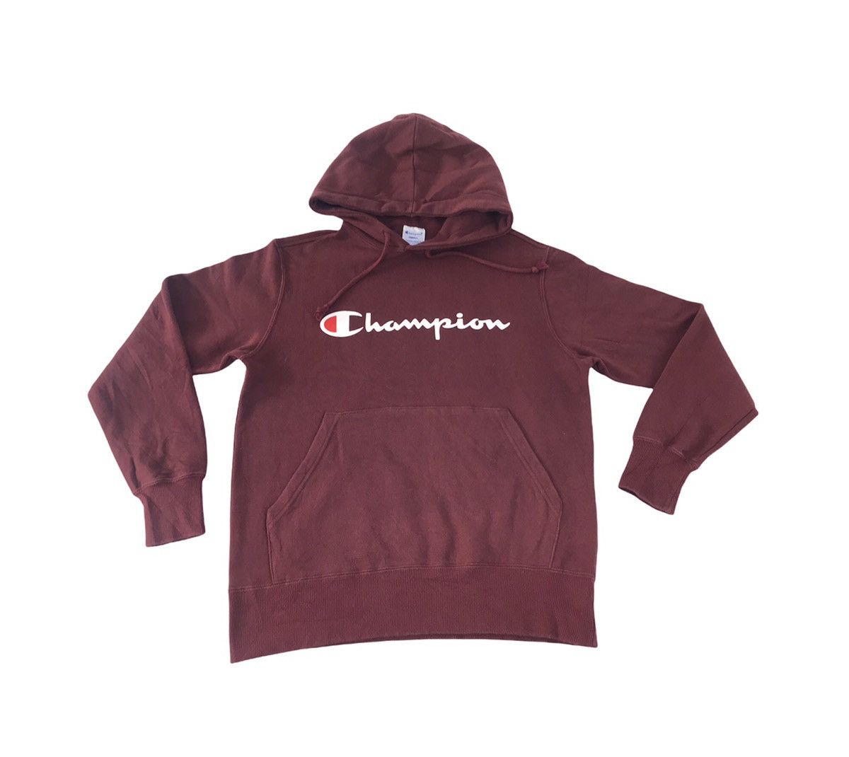 Champion × Vintage Champion Big Logo Hoodies Big Front Pocket Size US S / EU 44-46 / 1 - 1 Thumbnail