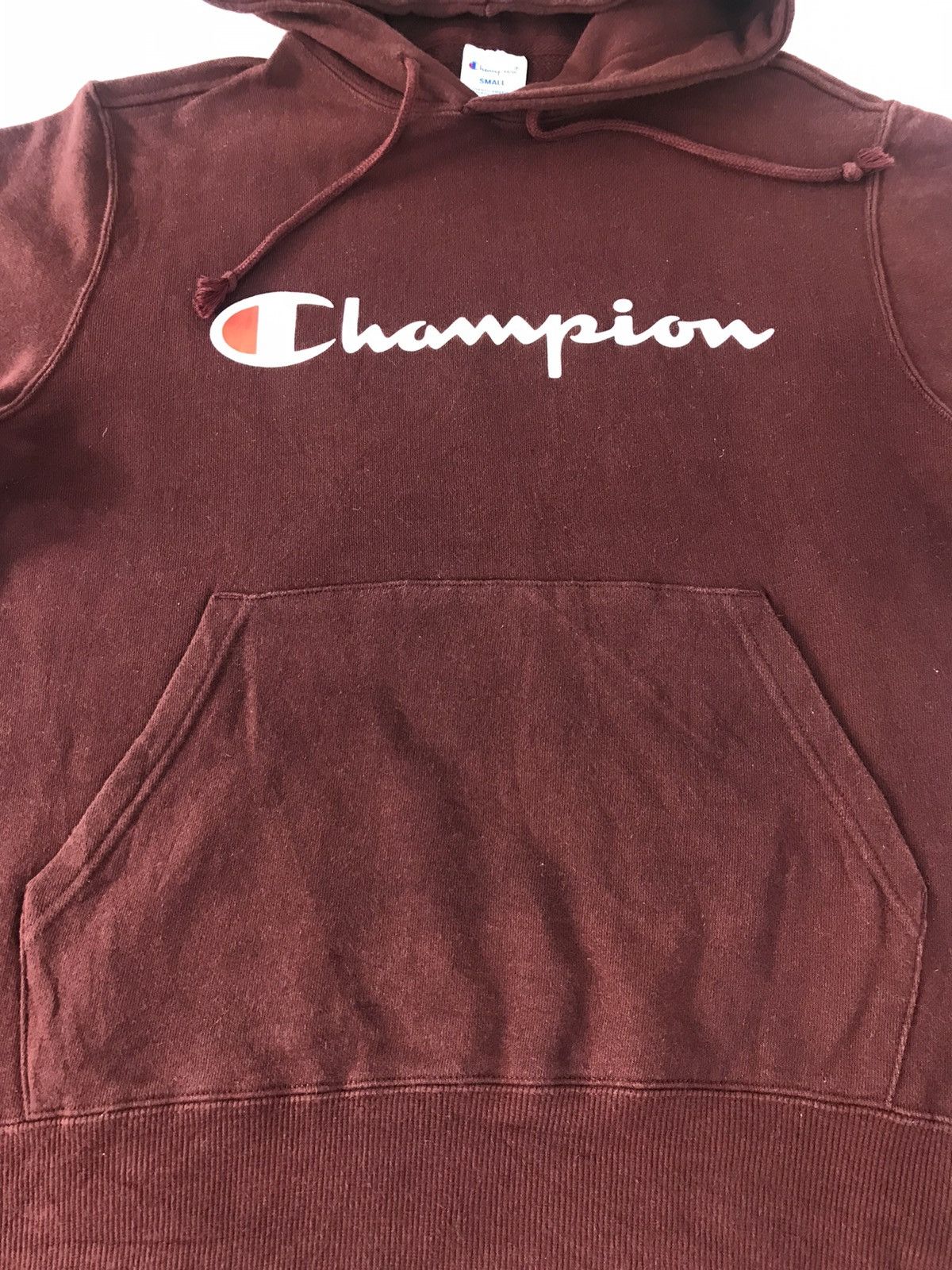 Champion × Vintage Champion Big Logo Hoodies Big Front Pocket Size US S / EU 44-46 / 1 - 3 Thumbnail