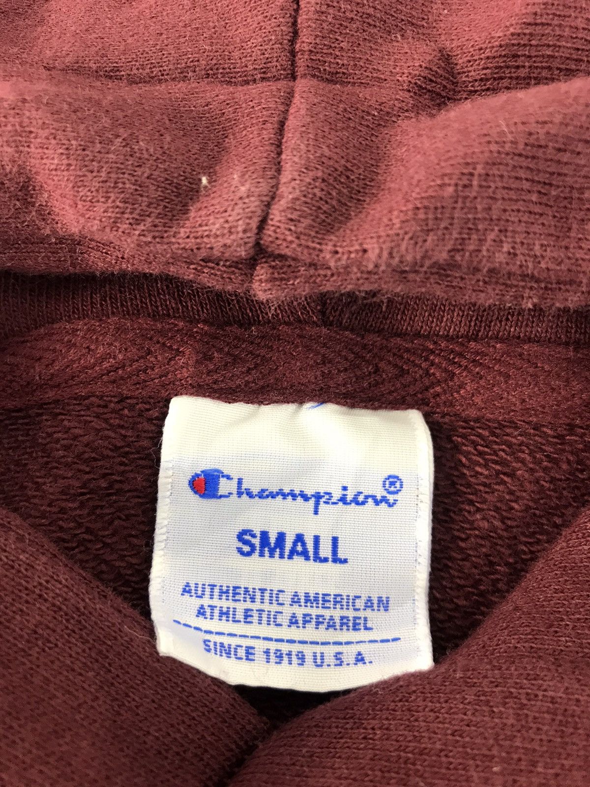 Champion × Vintage Champion Big Logo Hoodies Big Front Pocket Size US S / EU 44-46 / 1 - 6 Thumbnail