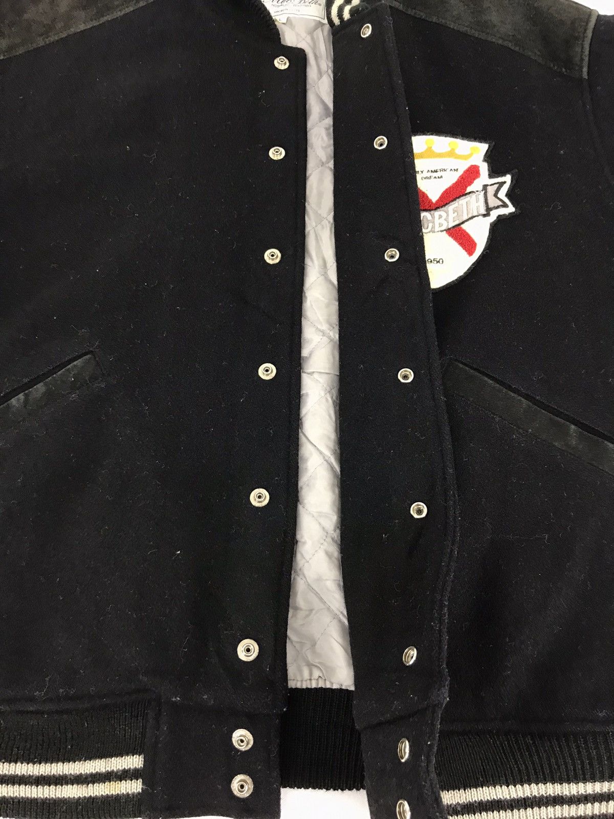 Macbeth Vintage Macbeth Varsity Jacket Wool Quilted Inner Size US L / EU 52-54 / 3 - 3 Thumbnail
