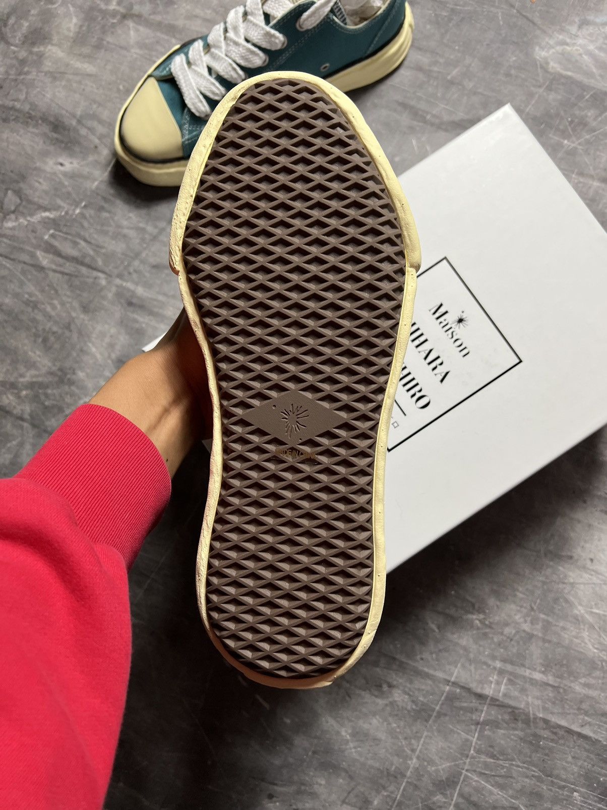 Maison MIHARA YASUHIRO Maison Mihara Yasuhiro Canvas Aged Sole Sneakers Size US 12 / EU 45 - 6 Thumbnail