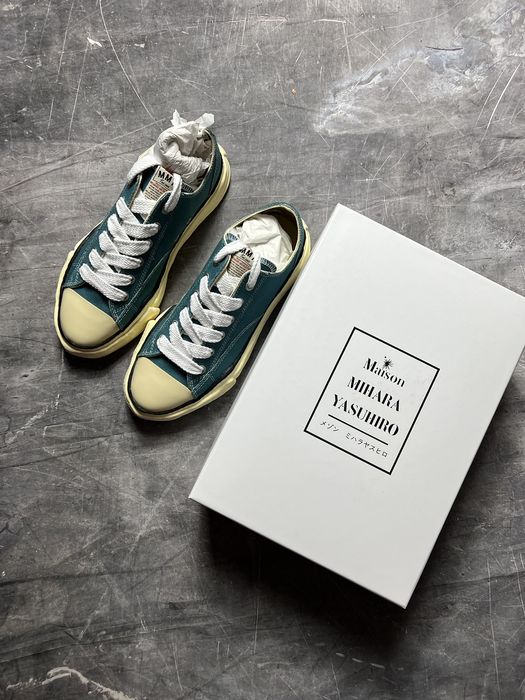 Miharayasuhiro Maison Mihara Yasuhiro Canvas Aged Sole Sneakers | Grailed