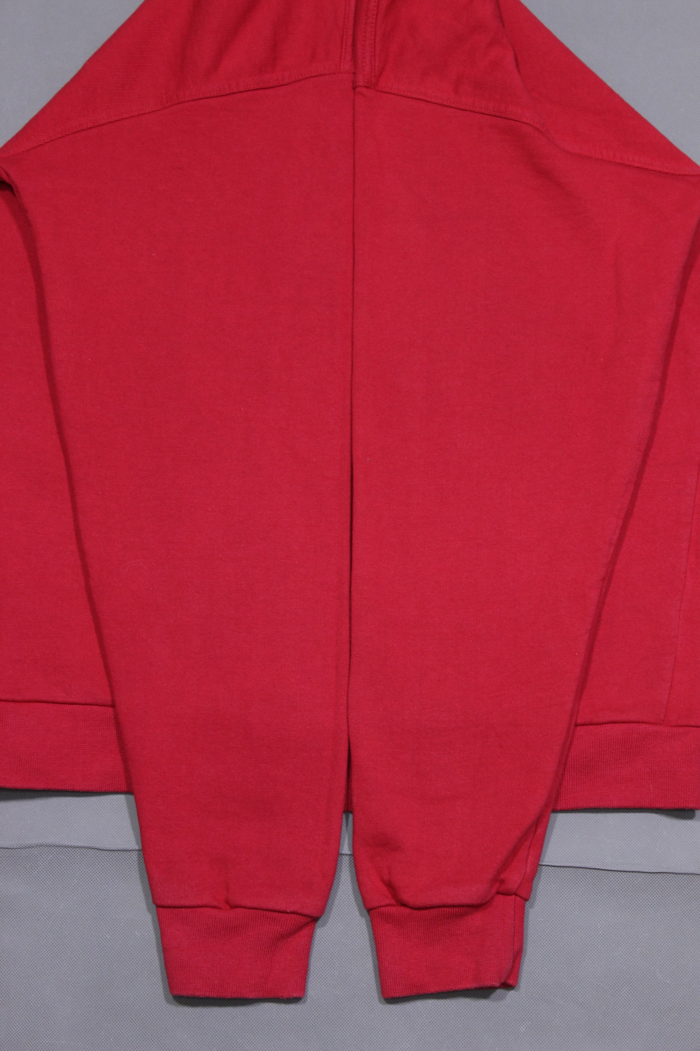 Burberry 90S Burberry's Embroidered Logo Acid Red Vintage Sweatshirt Size US M / EU 48-50 / 2 - 6 Thumbnail