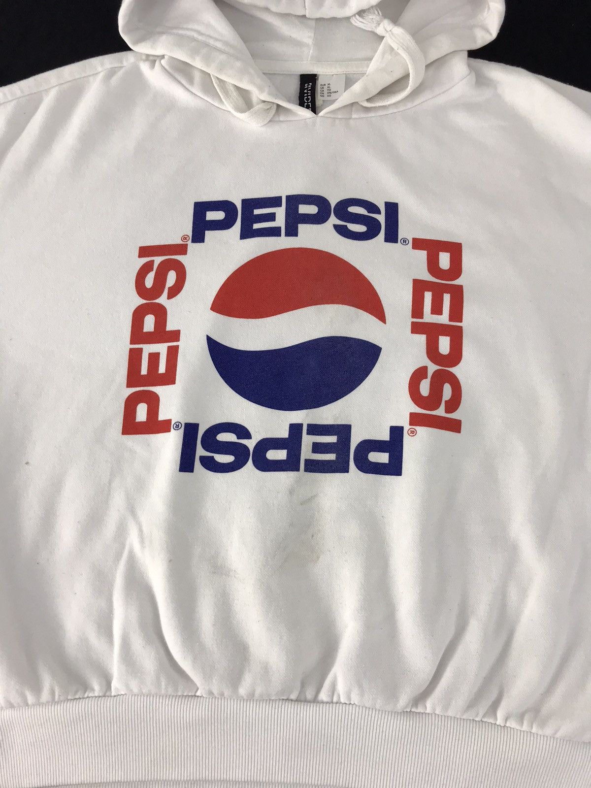 Divided × H&M × Pepsi H&M Divided Pepsi Cola Big Logo Pull Over Baggy K112j Size US L / EU 52-54 / 3 - 3 Thumbnail