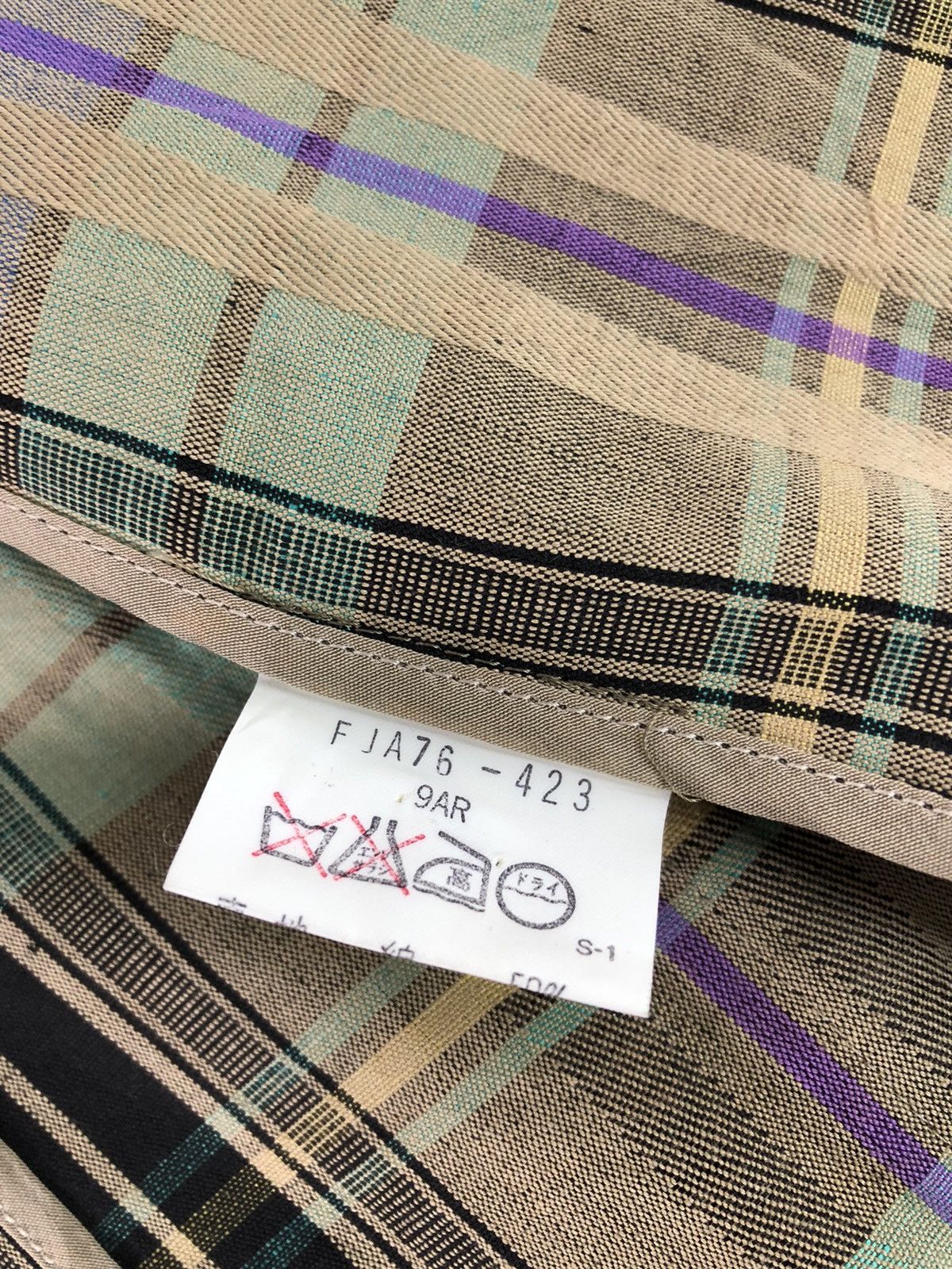 Burberry × Designer × Vintage Burberrys Blazer Coat Fashion Designer Brand Checkered Size M / US 6-8 / IT 42-44 - 6 Thumbnail