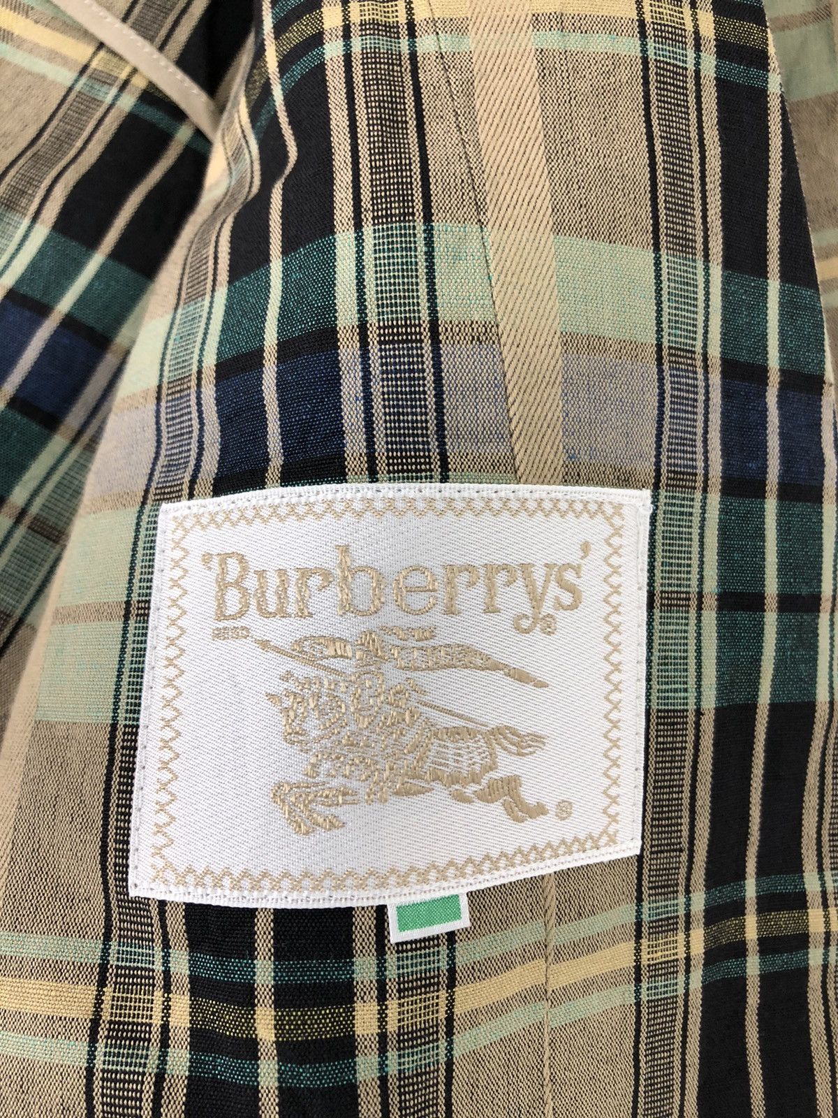 Burberry × Designer × Vintage Burberrys Blazer Coat Fashion Designer Brand Checkered Size M / US 6-8 / IT 42-44 - 5 Thumbnail