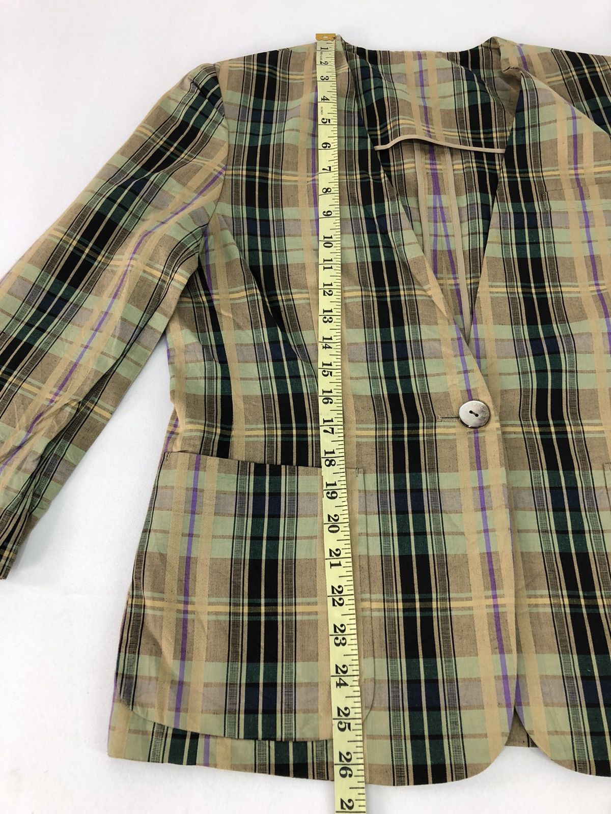 Burberry × Designer × Vintage Burberrys Blazer Coat Fashion Designer Brand Checkered Size M / US 6-8 / IT 42-44 - 9 Thumbnail
