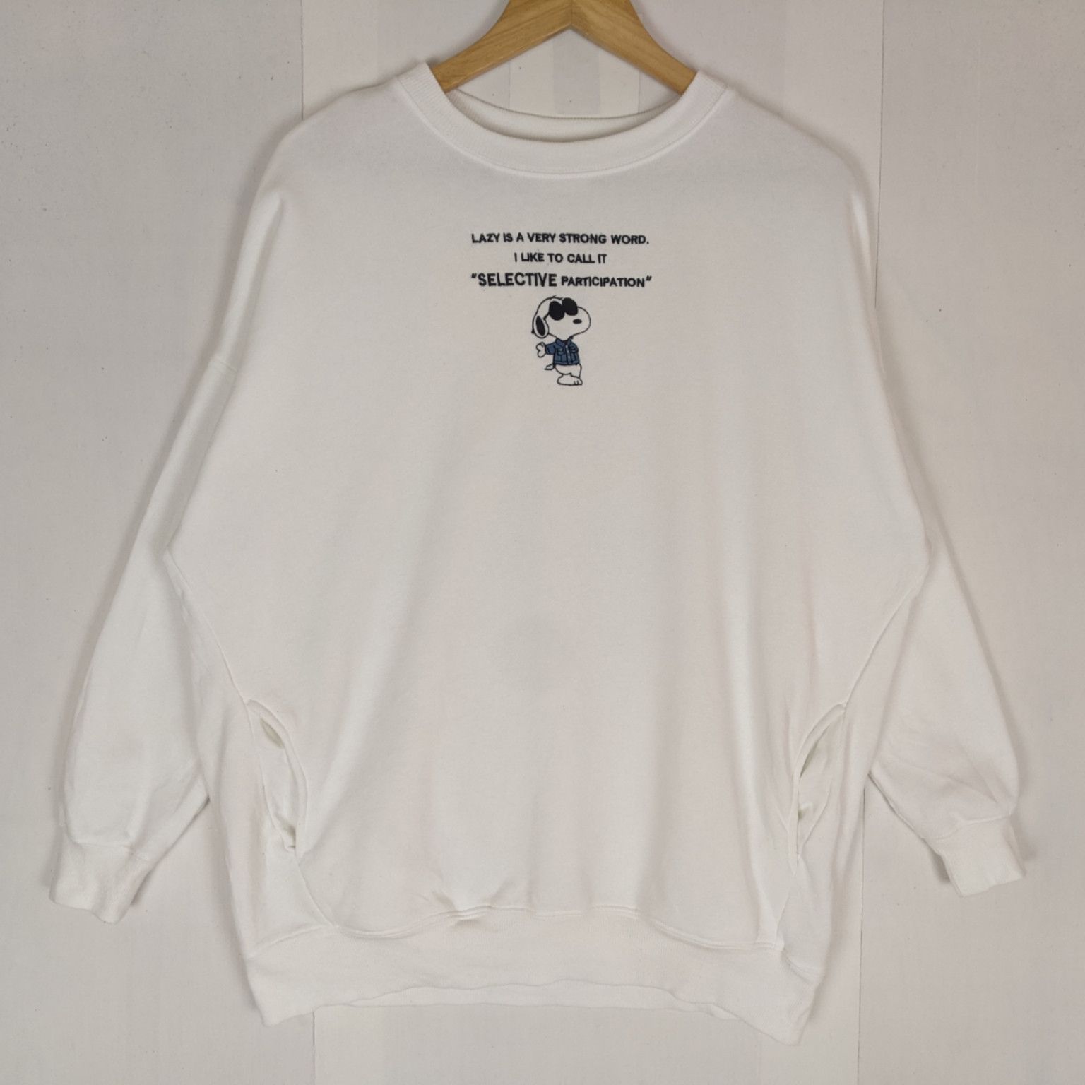 Cartoon Network PEANUTS Snoopy 70th Years Anniversary Jumper Sweatshirt Size S / US 4 / IT 40 - 2 Thumbnail