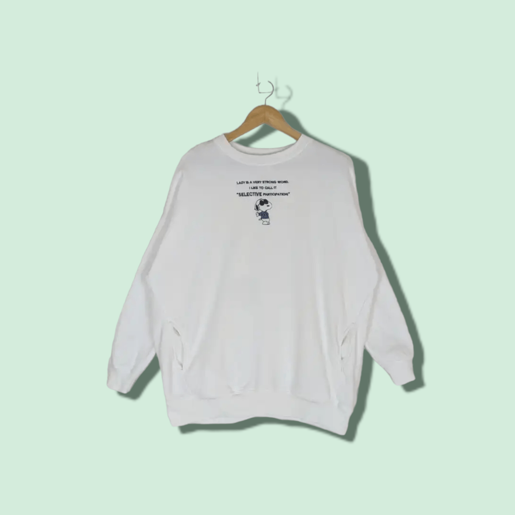 Cartoon Network PEANUTS Snoopy 70th Years Anniversary Jumper Sweatshirt Size S / US 4 / IT 40 - 1 Thumbnail