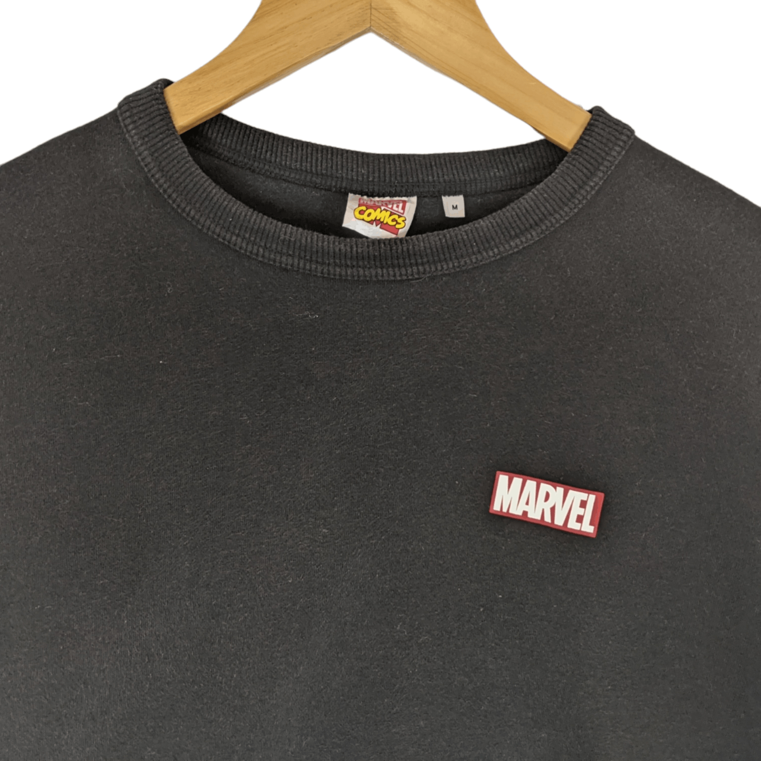 Japanese Brand MARVEL Sidetape Crewneck Jumper Sweatshirt Size US M / EU 48-50 / 2 - 4 Thumbnail