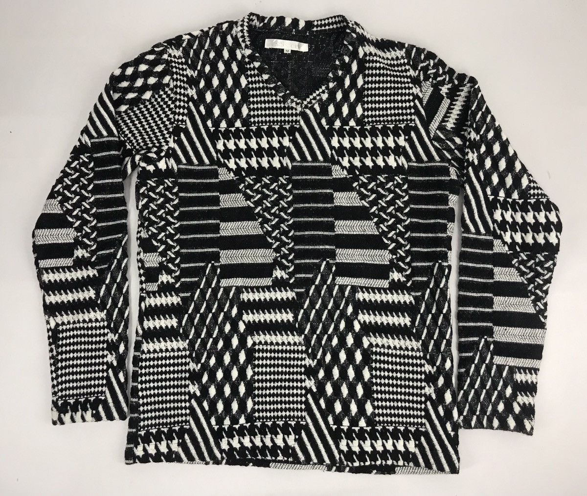 Japanese Brand Rarely Seen Scissors Brand Style Striped Design Sweatshirt Size US M / EU 48-50 / 2 - 1 Thumbnail