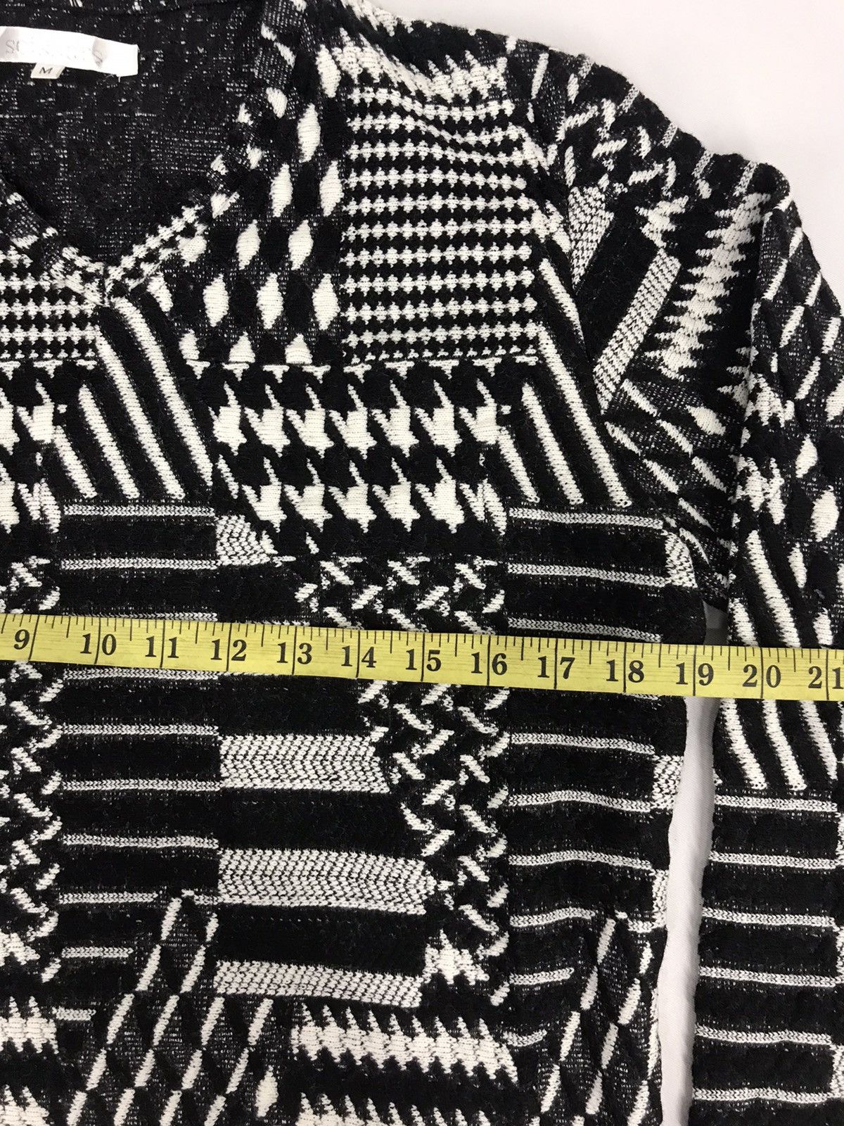 Japanese Brand Rarely Seen Scissors Brand Style Striped Design Sweatshirt Size US M / EU 48-50 / 2 - 4 Thumbnail