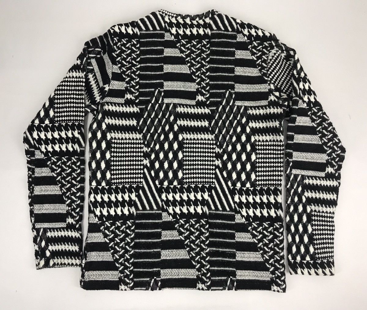 Japanese Brand Rarely Seen Scissors Brand Style Striped Design Sweatshirt Size US M / EU 48-50 / 2 - 2 Thumbnail