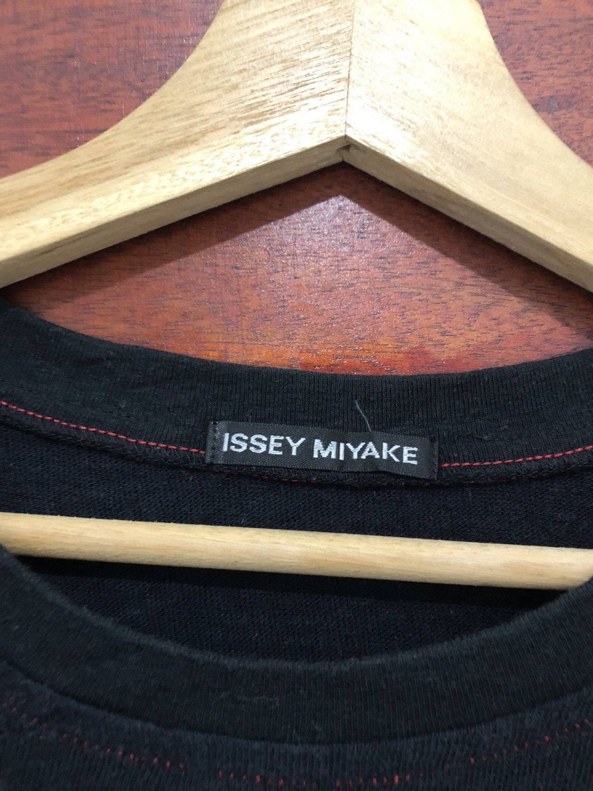 Issey Miyake Issey Miyake Plain Tshirt Black Colour Size US M / EU 48-50 / 2 - 9 Thumbnail