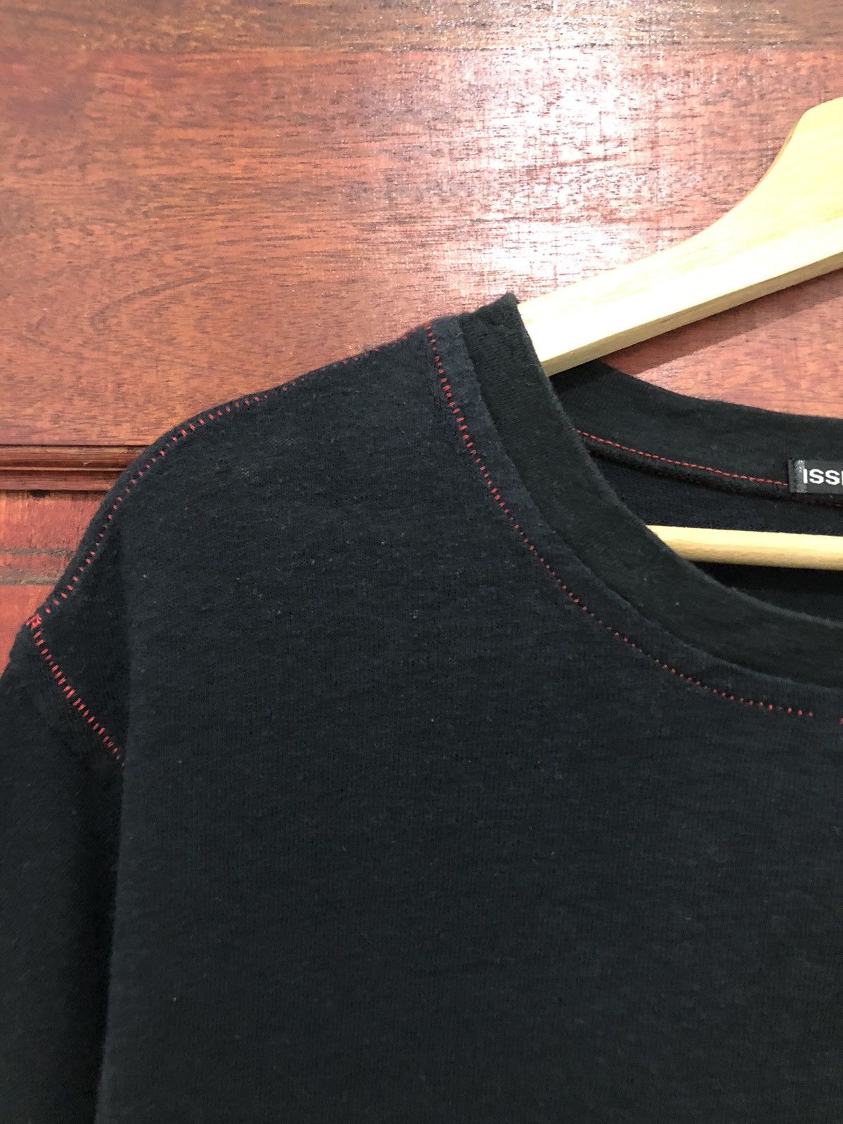 Issey Miyake Issey Miyake Plain Tshirt Black Colour Size US M / EU 48-50 / 2 - 6 Thumbnail