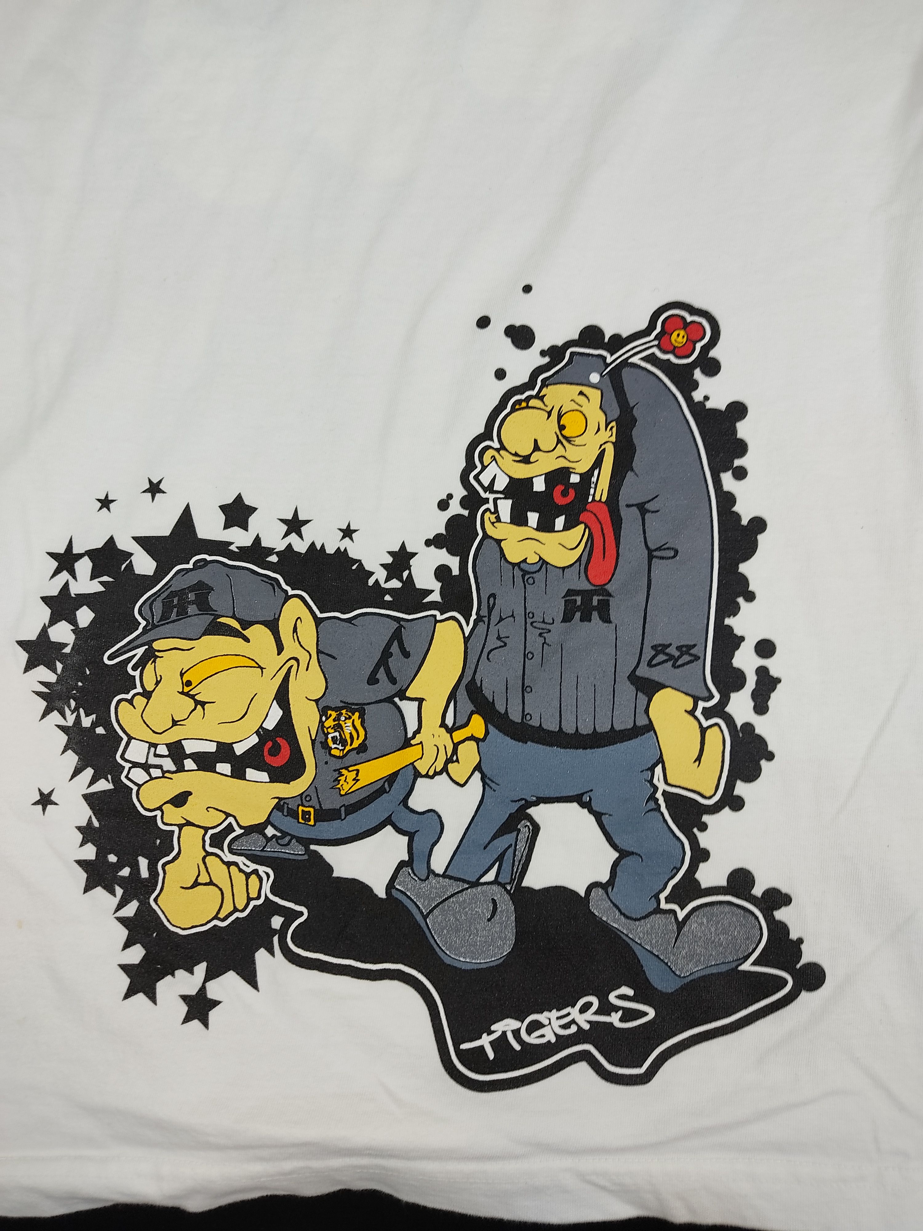 image of Sports Specialties x Vintage Hosaino Laduchi Hanshin Tiger By Sen Enterprise Printed in White (Size